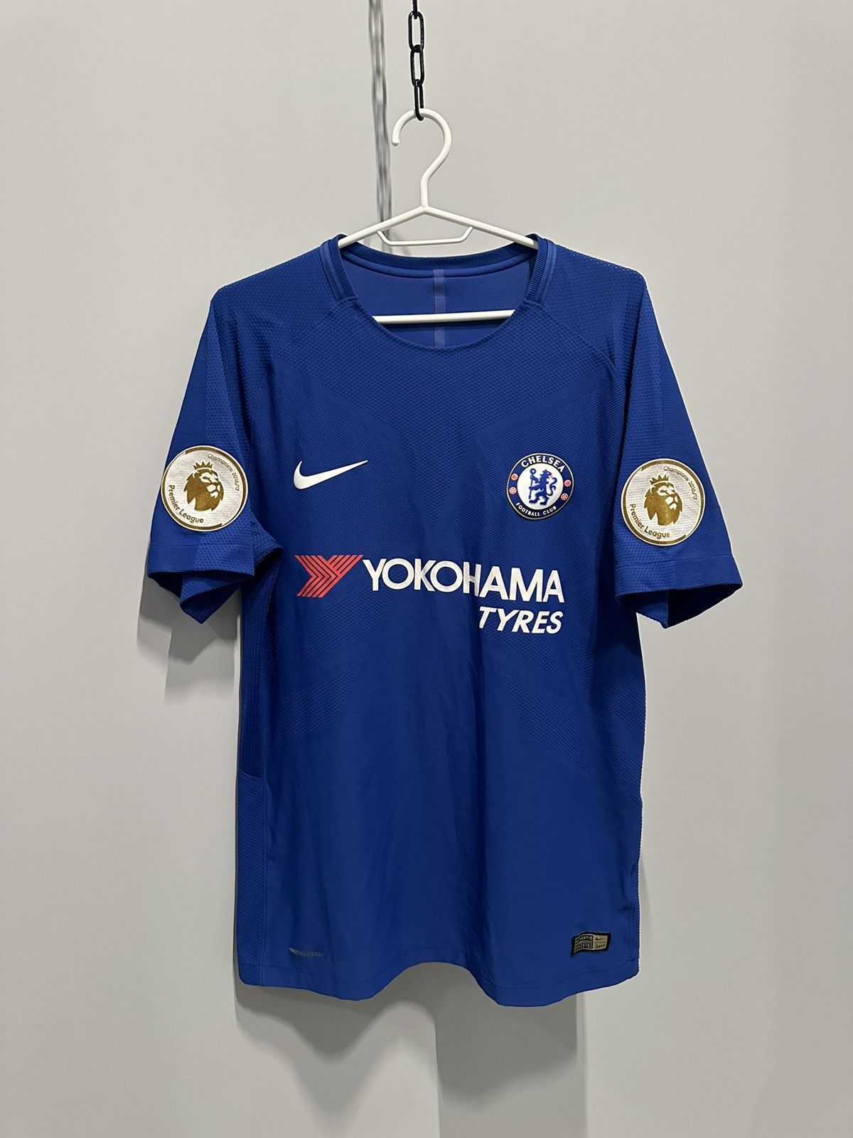 Nike Nike Chelsea Jersey Matchworn #22 Willian Y2K Blockore Size US M / EU 48-50 / 2 - 2 Thumbnail