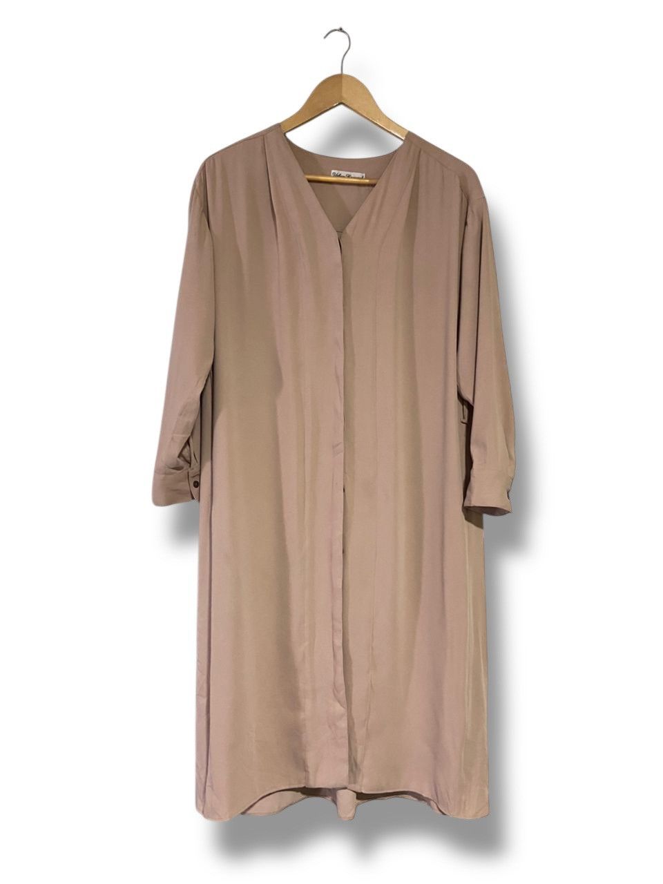 URBAN RESEARCH DOORS Urban Research Polyester One Piece Long Coat (161) Size M / US 6-8 / IT 42-44 - 2 Thumbnail