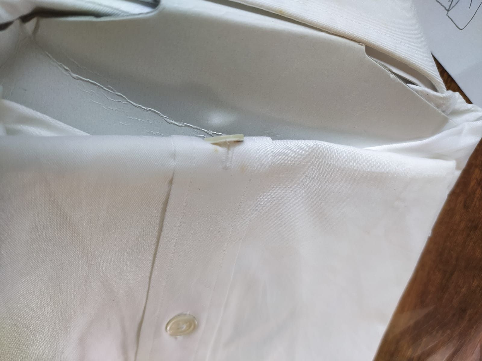 Thomas Pink Thomas Pink Formal Plain Poplin Shirt Free Shipping T/87 Size US L / EU 52-54 / 3 - 6 Thumbnail
