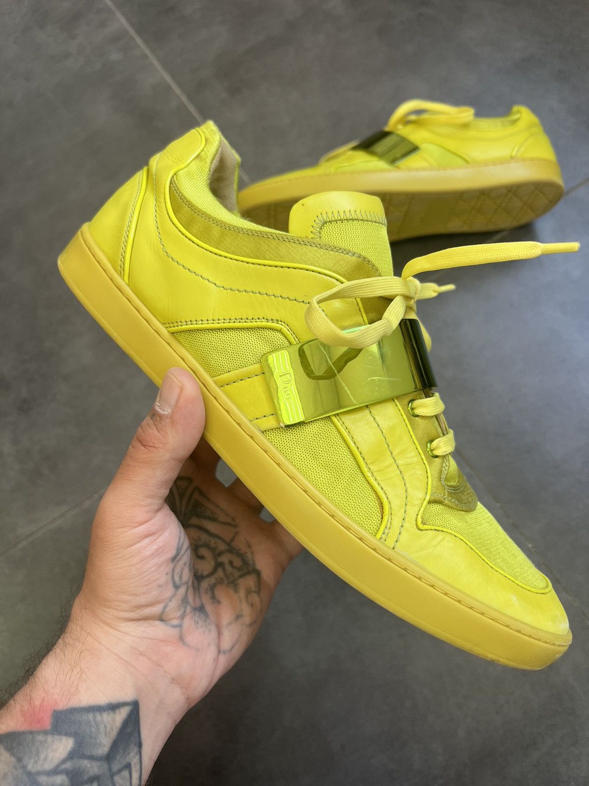 Dior Dior By Hedi Slimane Replica Gats type low sneakers Size US 8 / EU 41 - 2 Thumbnail