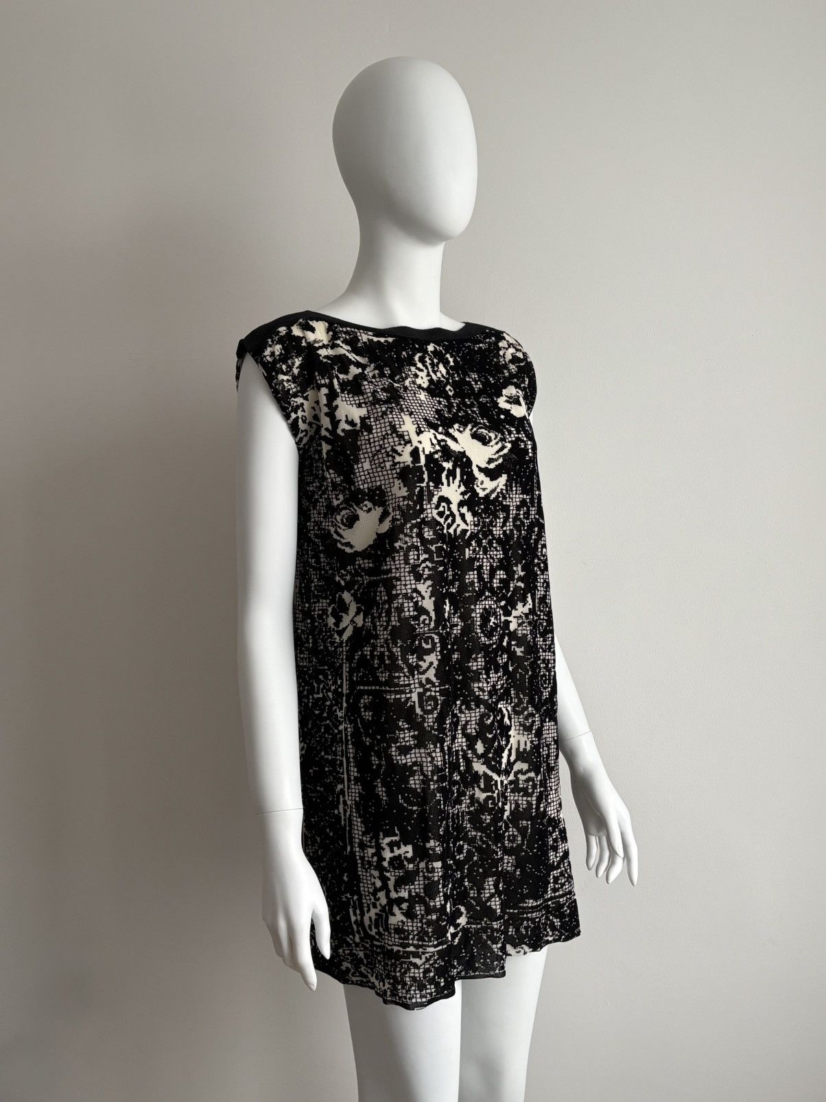Jean Paul Gaultier Jean Paul Gaultier Soleil Sleeveless Top Mesh Tunic Floral Size XL / US 12-14 / IT 48-50 - 4 Thumbnail