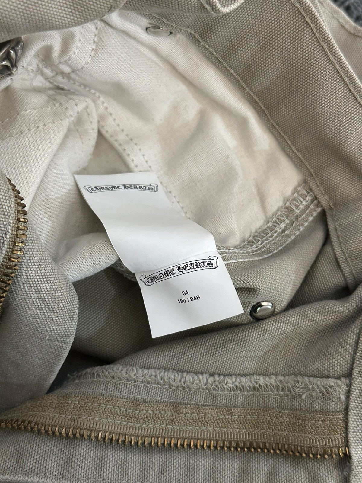 Chrome Hearts CHROME HEARTS SEX RECORDS CARHARTTS SZ34 Size US 34 / EU 50 - 9 Thumbnail