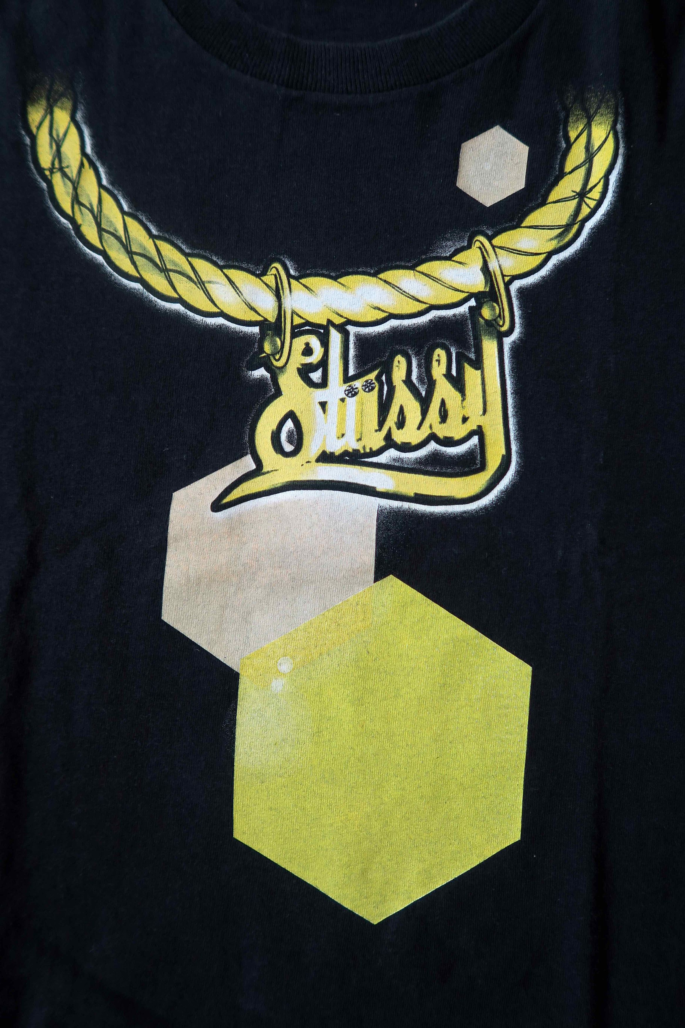 Stussy Stussy x Customade Gold Chain Print T-shirt Size US XL / EU 56 / 4 - 4 Thumbnail