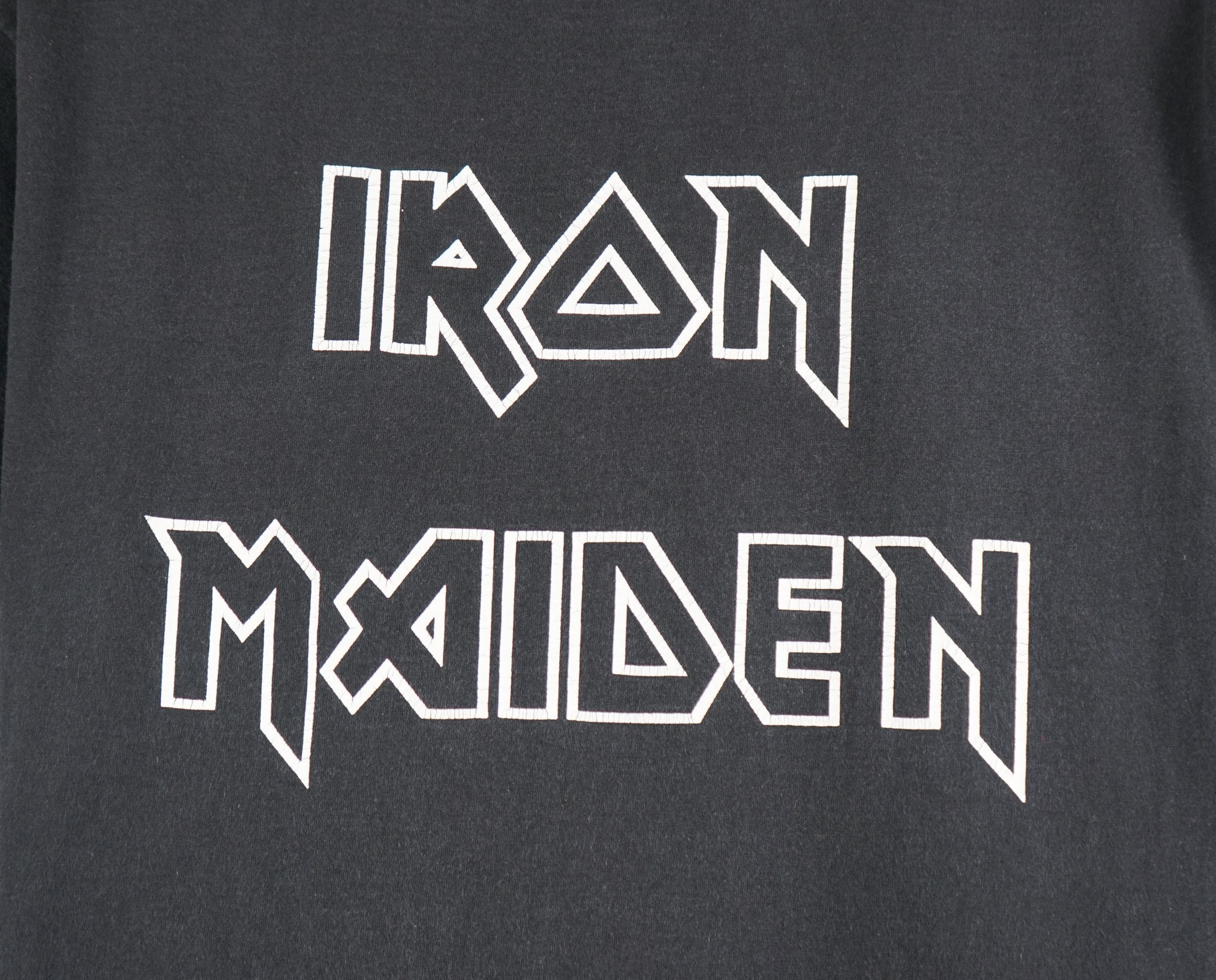 Band Tees × Vintage Vintage 2006 Iron Maiden A Matter of Life and Death T-Shirt Size US M / EU 48-50 / 2 - 6 Thumbnail