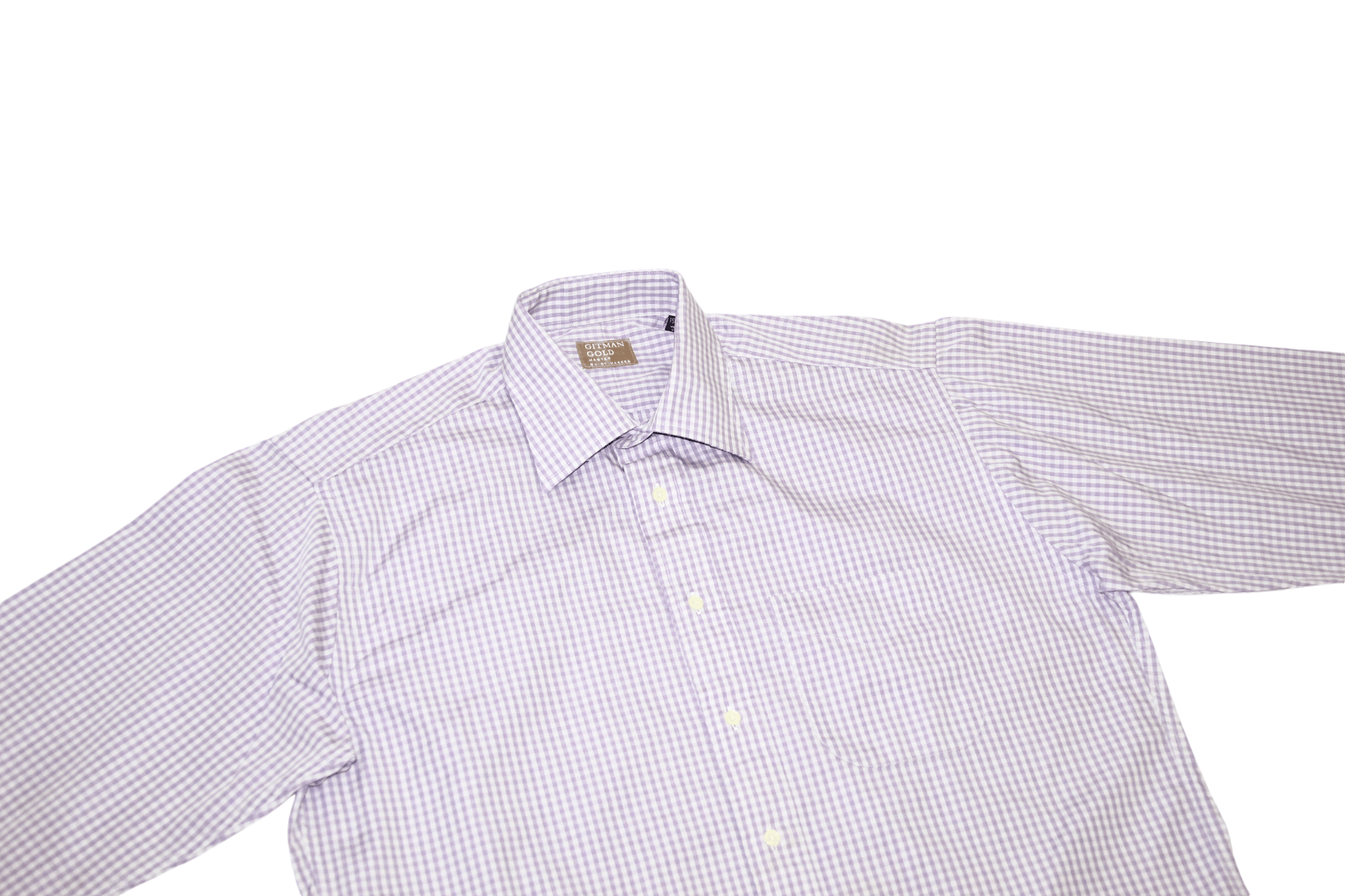 Gitman Bros. Gitman Gold USA Glen check point-collar twill casual shirt Size US L / EU 52-54 / 3 - 2 Thumbnail