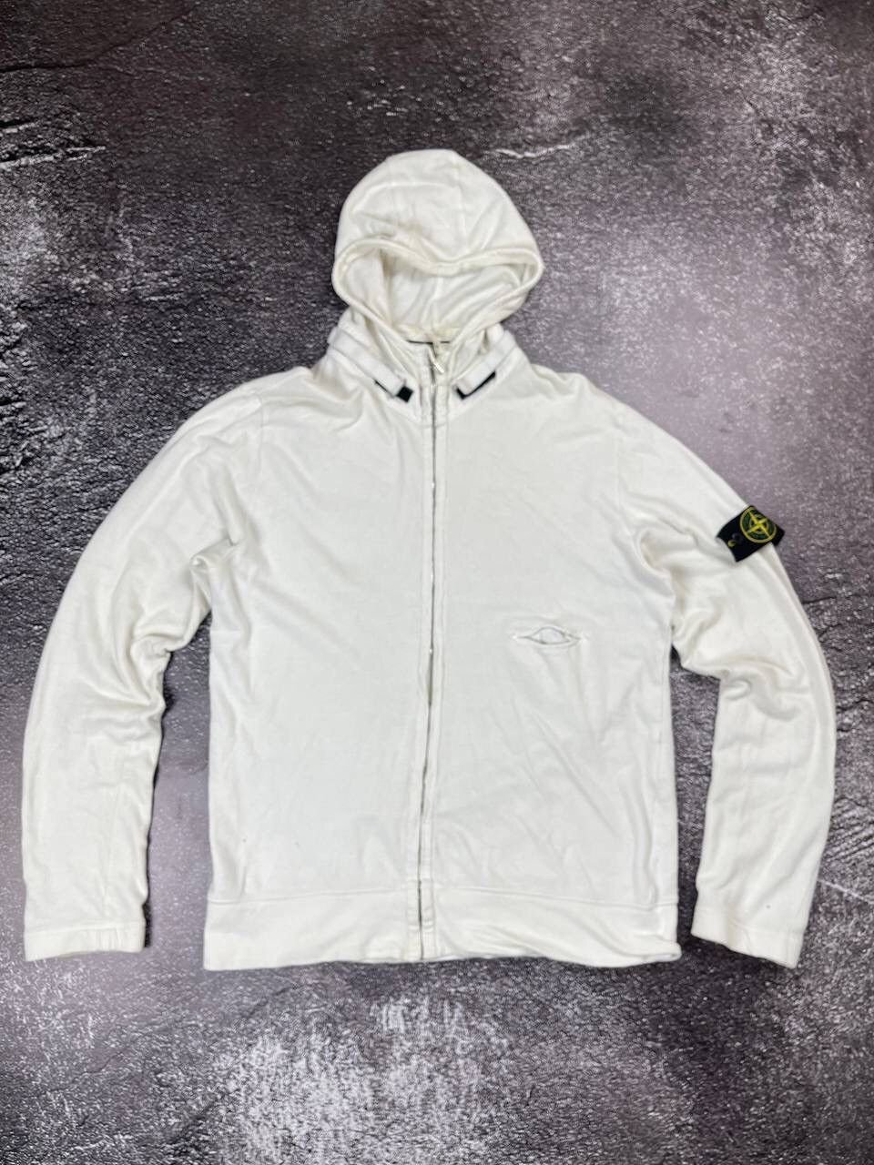 Massimo Osti Vintage Stone Island Zipp Hoodie 90s Size US XXL / EU 58 / 5 - 1 Thumbnail