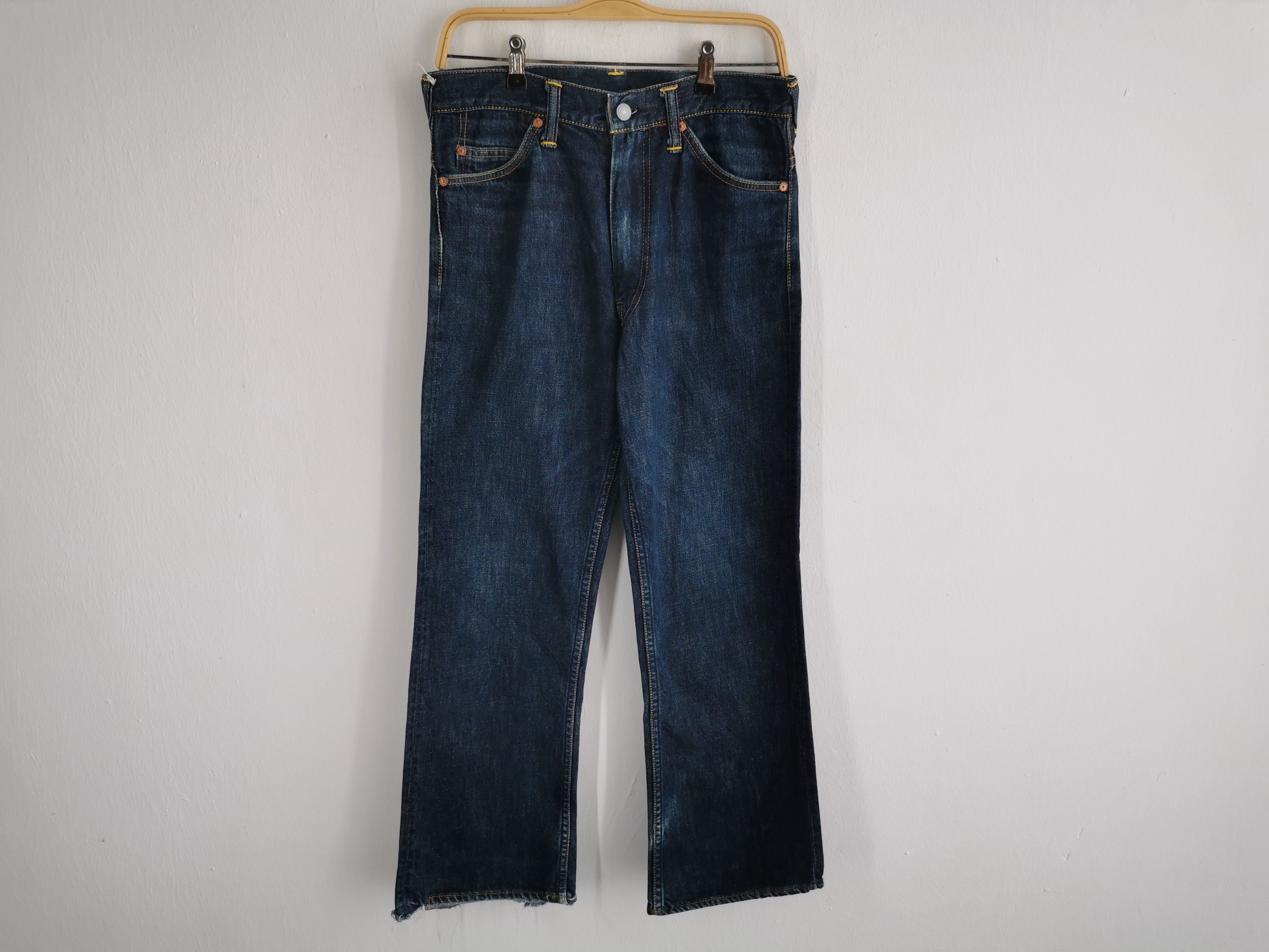 Evisu Vintage Evisu Lot 2017 Denim Big Seagull Logo Made In Japan Size US 29 - 2 Thumbnail