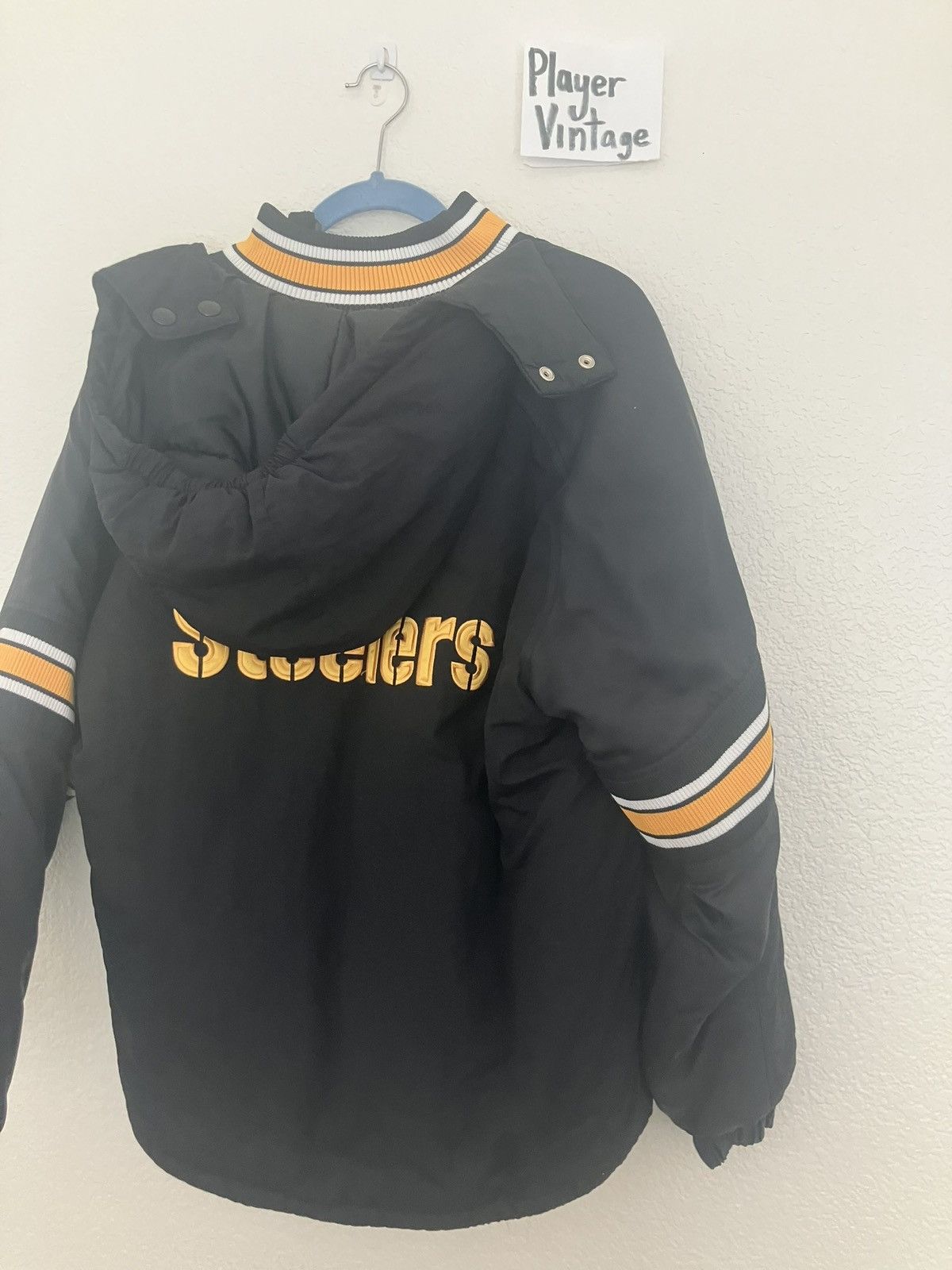 NFL × Starter 90’s Steelers Starter Jacket Size US XL / EU 56 / 4 - 6 Thumbnail