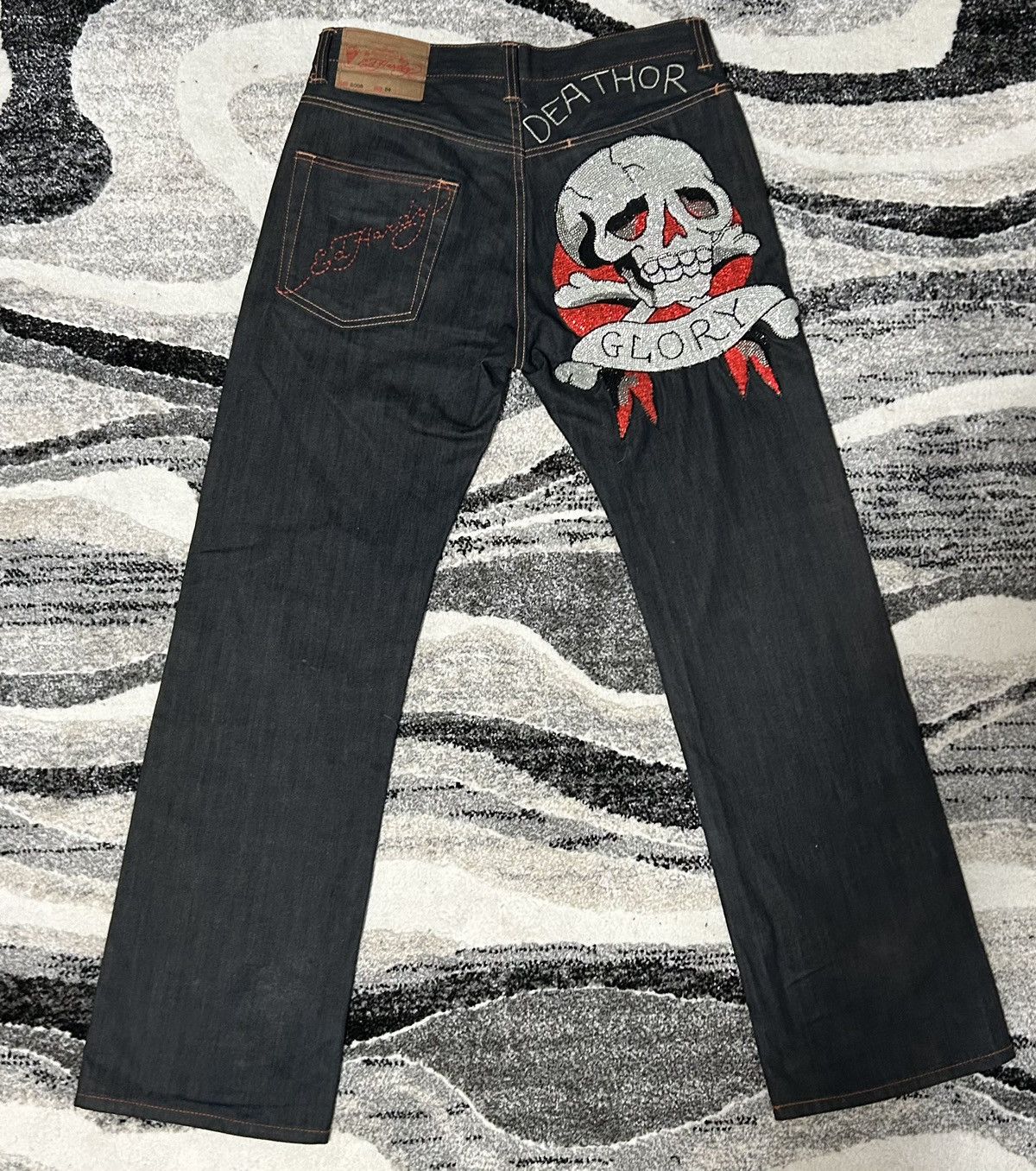 Christian Audigier × Ed Hardy Christian Audigier x Ed Hardy Denim Size US 34 / EU 50 - 2 Thumbnail