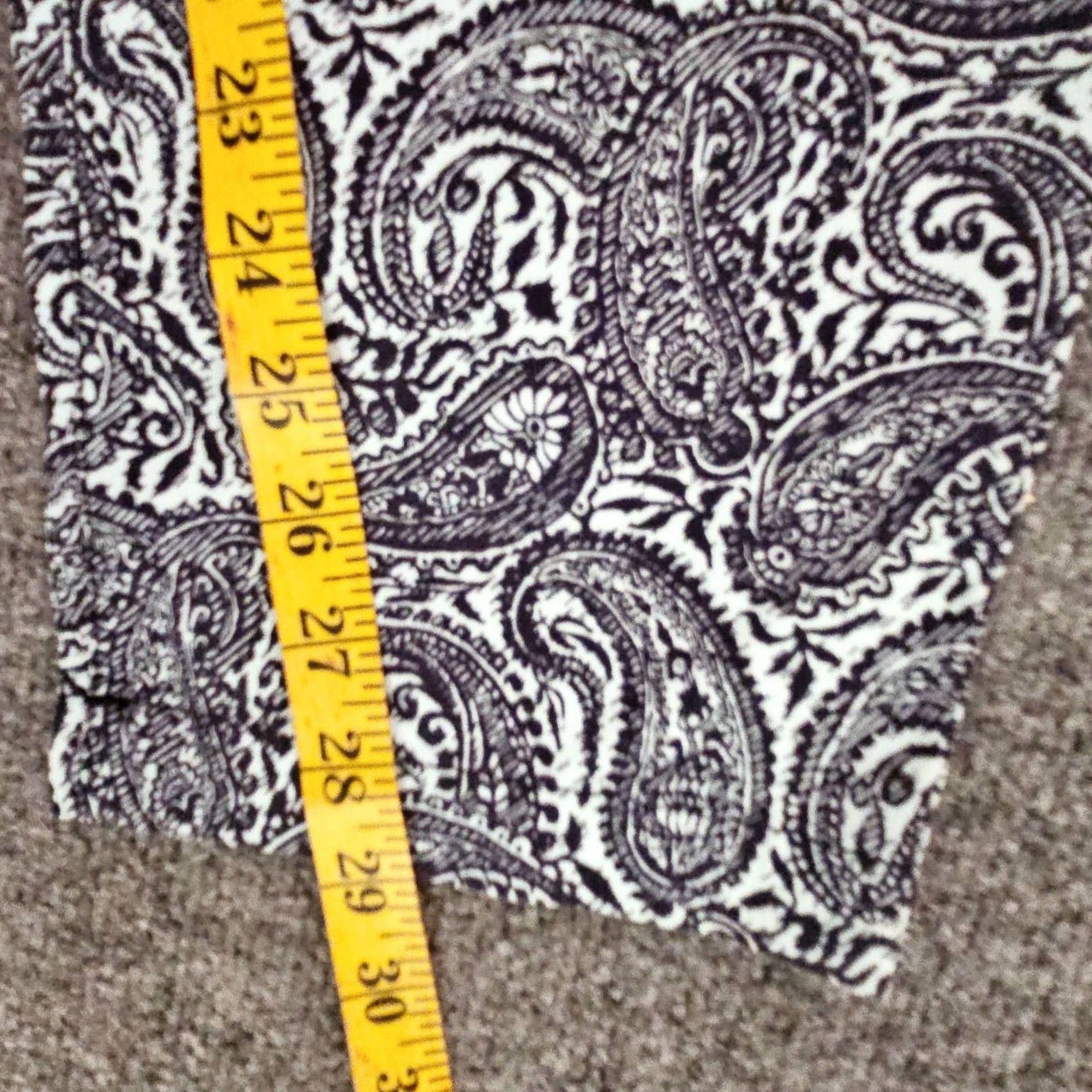 Talbots Talbots Pants Womens 12 Petite Blue Paisley Ankle Stretch Classic Casual Career Size 34" / US 12 / IT 48 - 7 Thumbnail