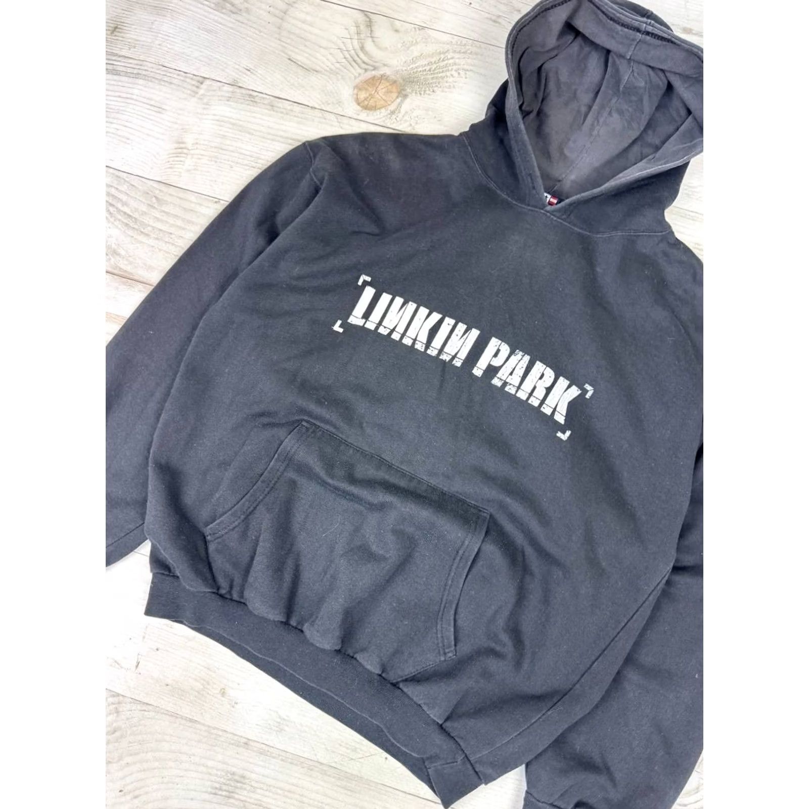 Vintage VINTAGE Linkin Park Hybrid Theory Hoodie Mens Size M Black Size US M / EU 48-50 / 2 - 3 Thumbnail