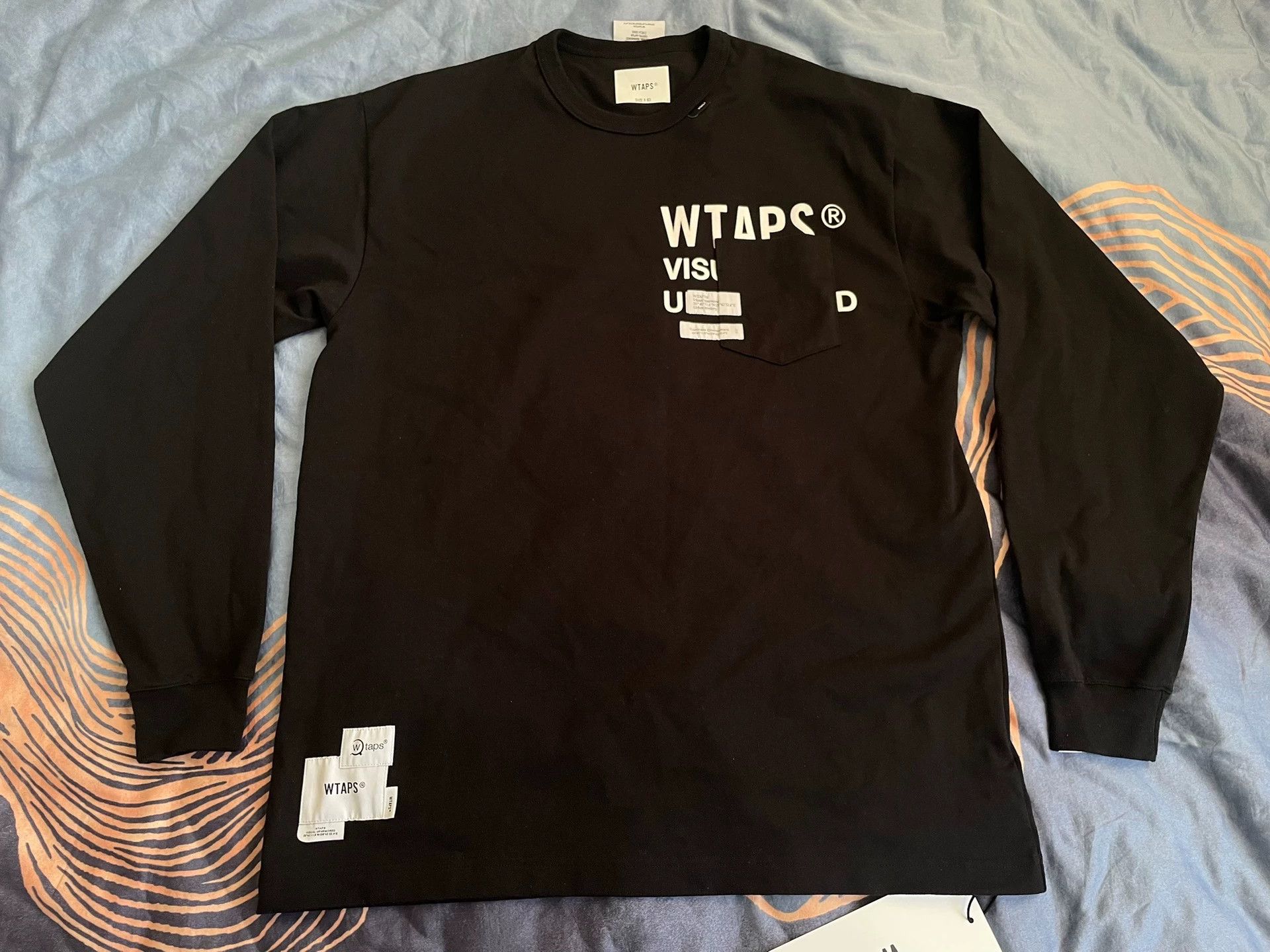 Wtaps WTAPS INSECT 02 LS COPO Multi-Logo LS Pocket Tee 21SS L Size US L / EU 52-54 / 3 - 1 Thumbnail