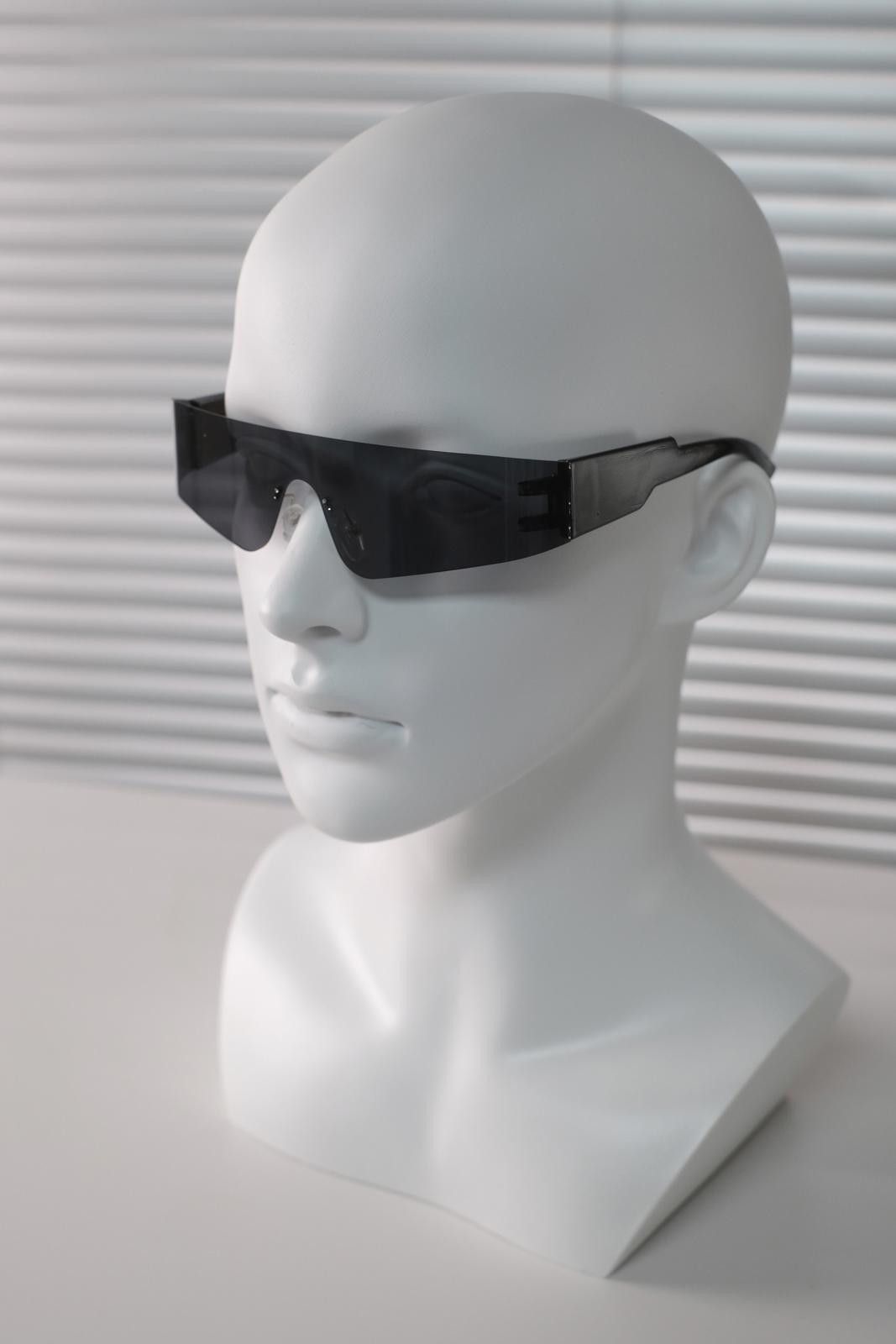 Other Rare Vtg Y2k Avant Garde Stylist Black Sunglasses Unisex OS Size ONE SIZE - 6 Thumbnail