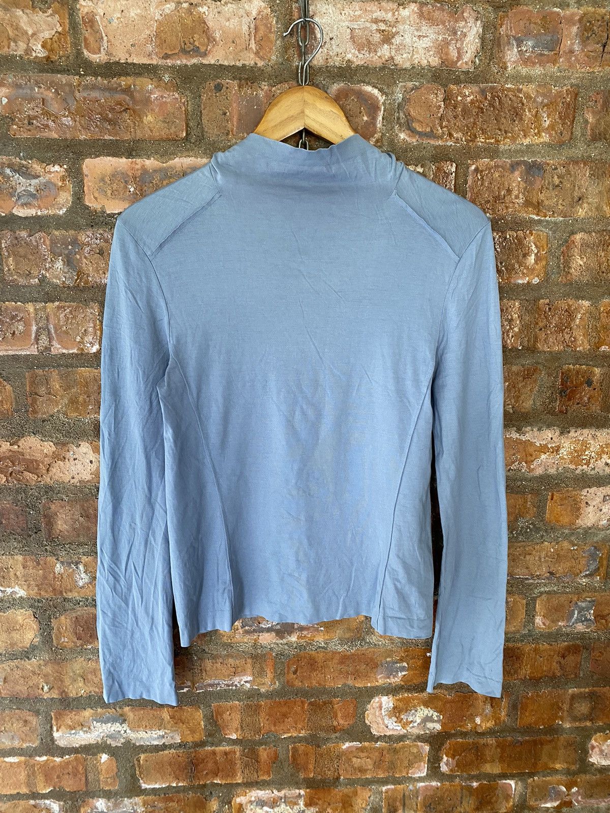Jil Sander 1990s Jil Sander turtle neck detaling shirt Size S / US 4 / IT 40 - 2 Thumbnail