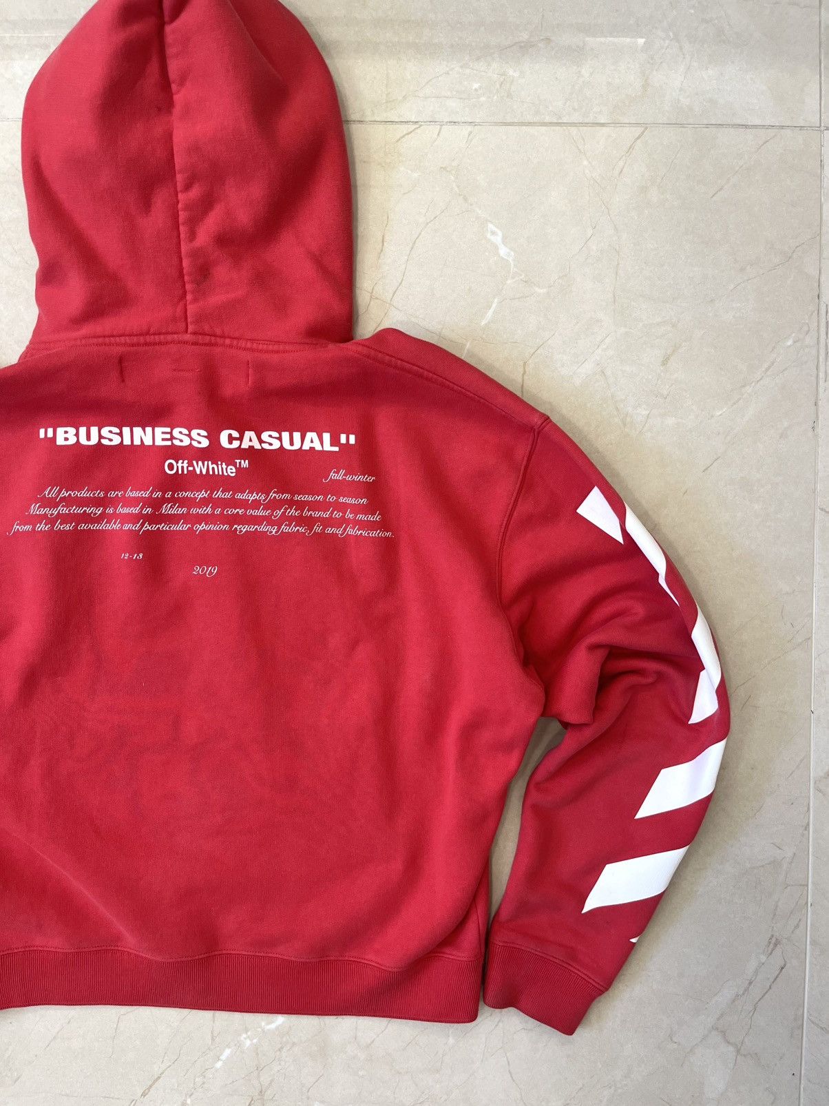 Off-White Off-White Bernini Hoodie Size US M / EU 48-50 / 2 - 10 Thumbnail