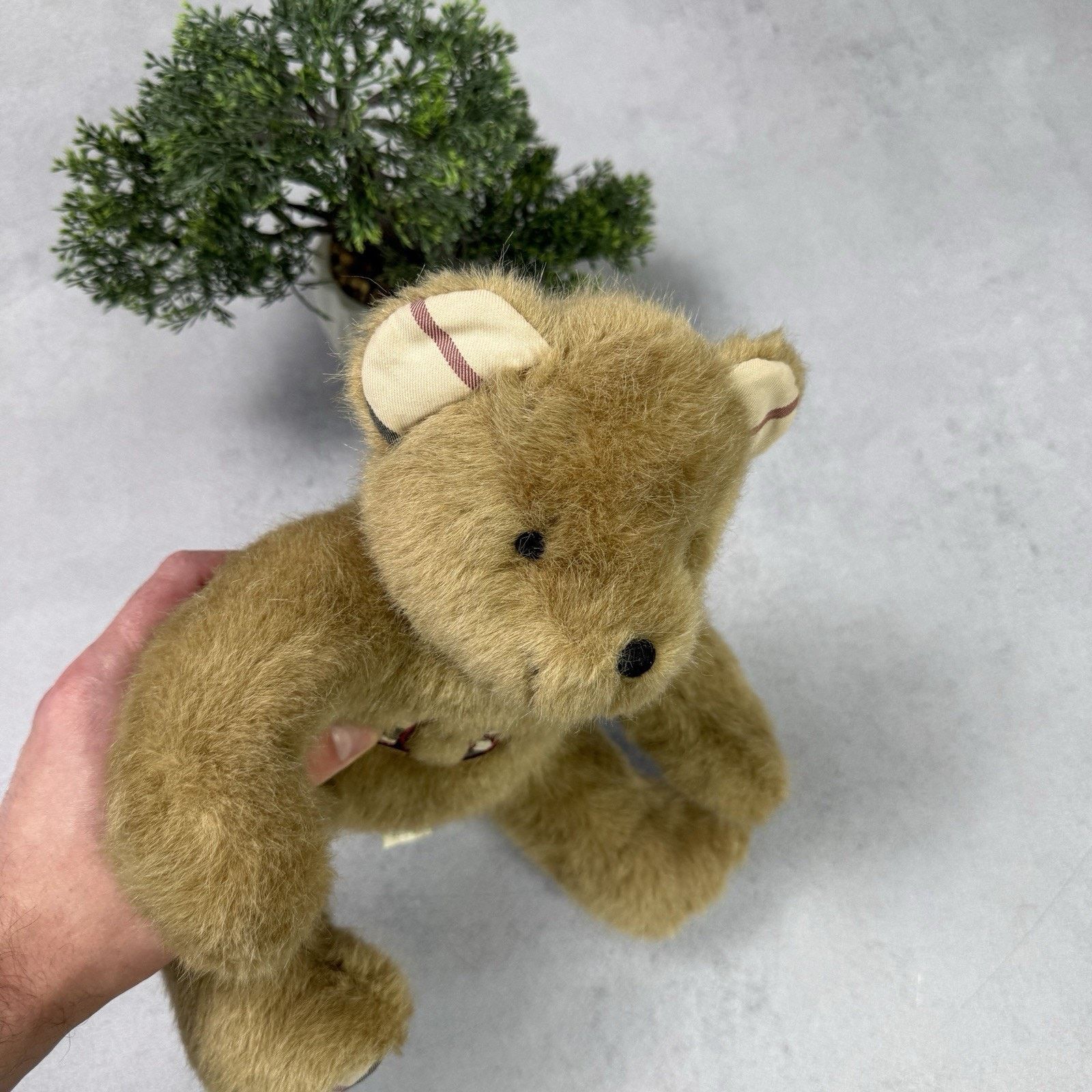Burberry Burberry Vintage Beige Nova Check Plush Teddy Bear Size ONE SIZE - 4 Thumbnail