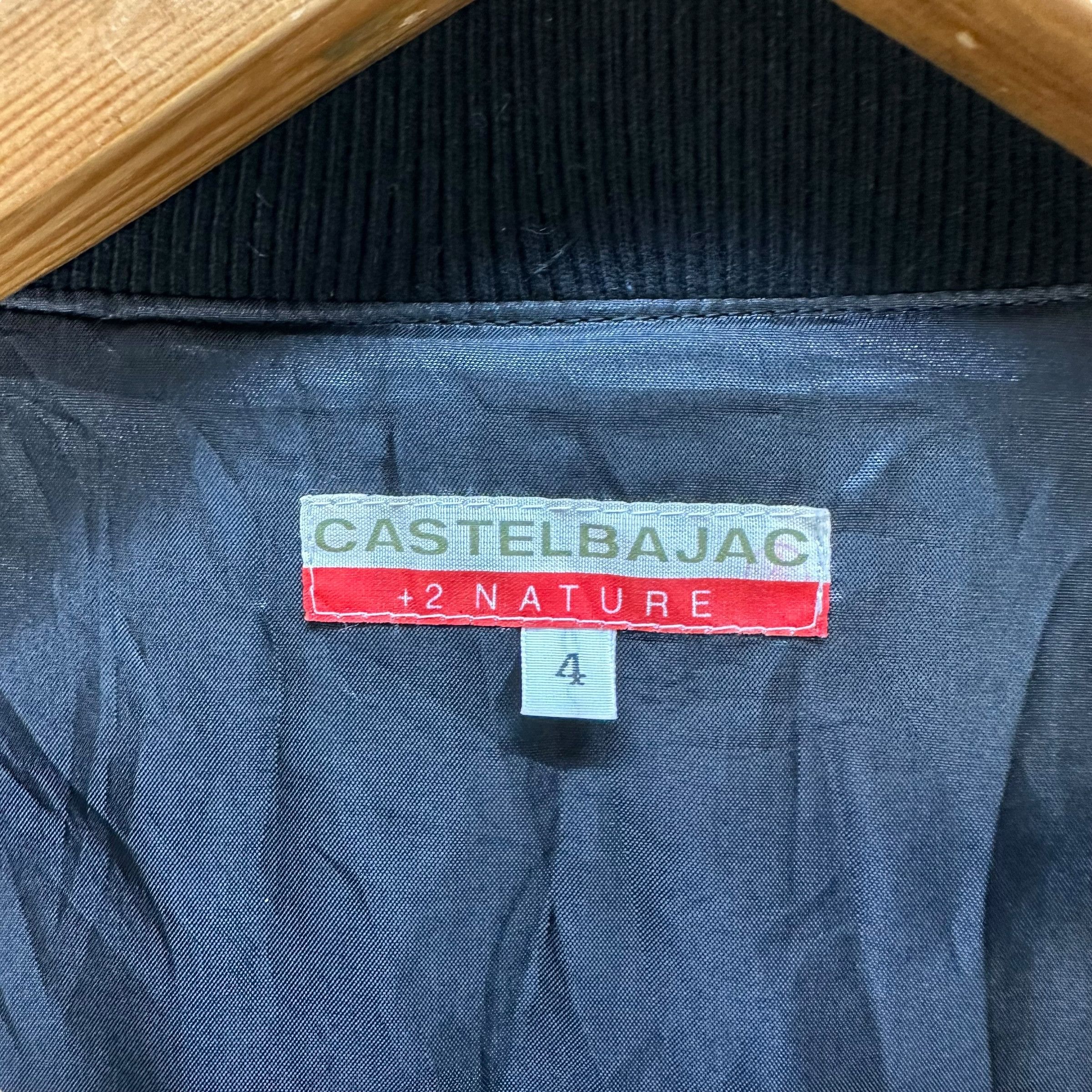 Jean Charles De Castelbajac CASTLEBAJAC +2 NATURE Big Logo Zipper Jacket #A82-1996 Size US L / EU 52-54 / 3 - 10 Thumbnail
