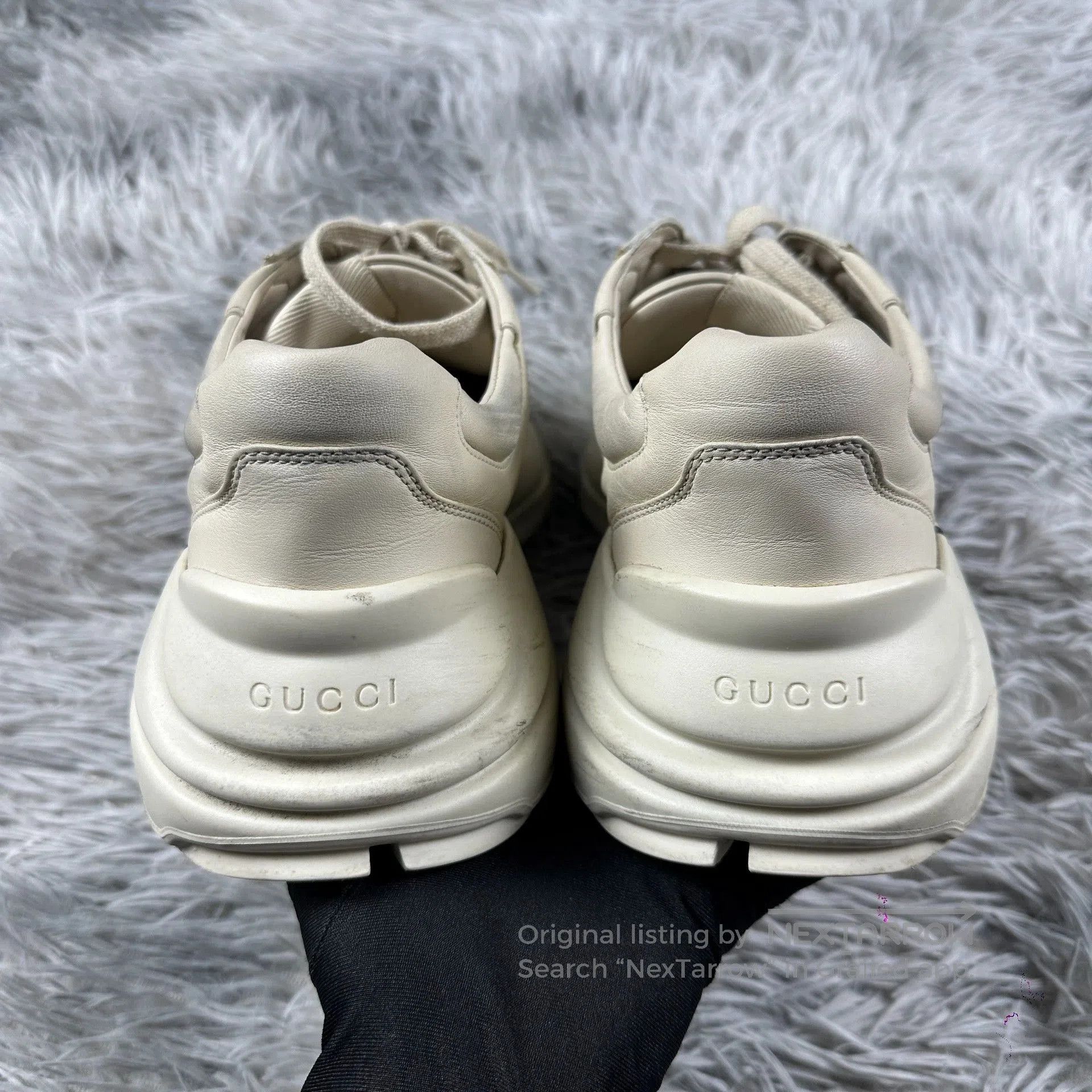 Gucci gucci rhyton lip print sneakers size 43. Size US 10 / EU 43 - 2 Thumbnail