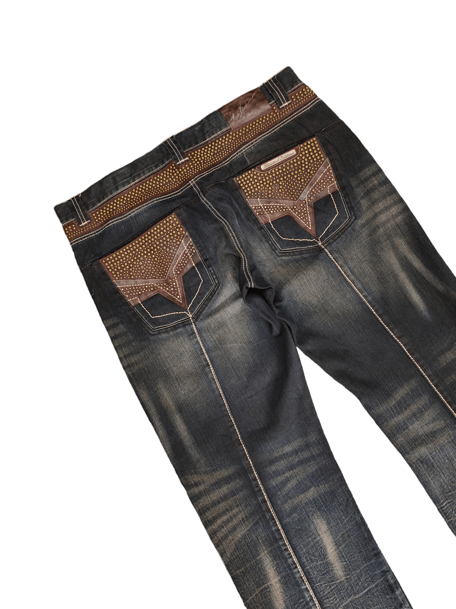 Pelle Pelle Pelle Pelle Limited Edition Studded Baggy Jeans 449/720 Size US 42 / EU 58 - 6 Thumbnail