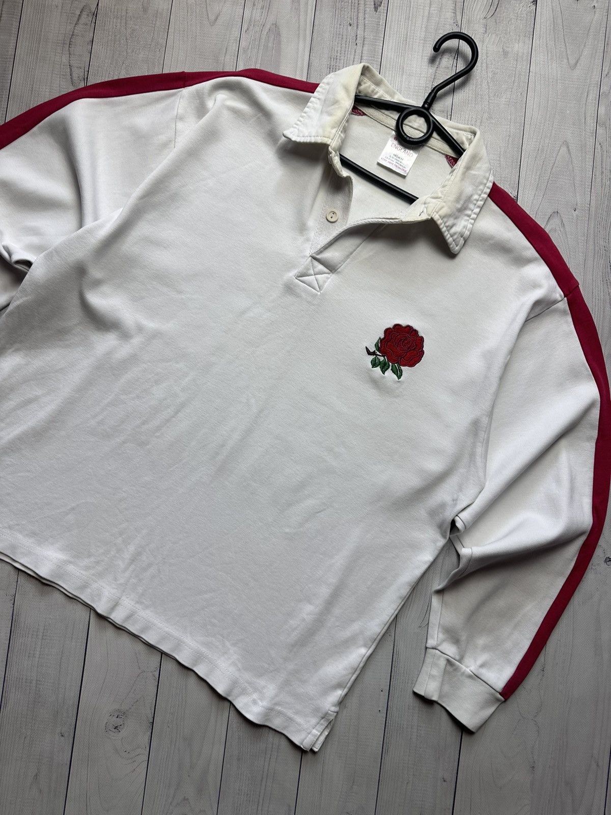Vintage Vintage England rugby jersey size M Size US M / EU 48-50 / 2 - 2 Thumbnail