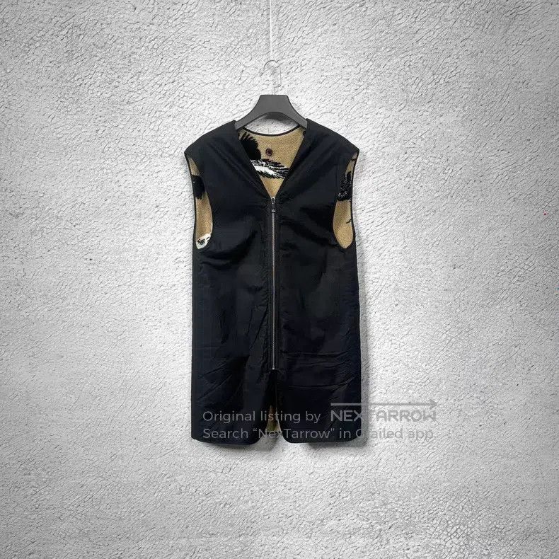 Loewe Loewe Navy Blue Fleece Lined Animal Print Jacket Size US S / EU 44-46 / 1 - 4 Thumbnail
