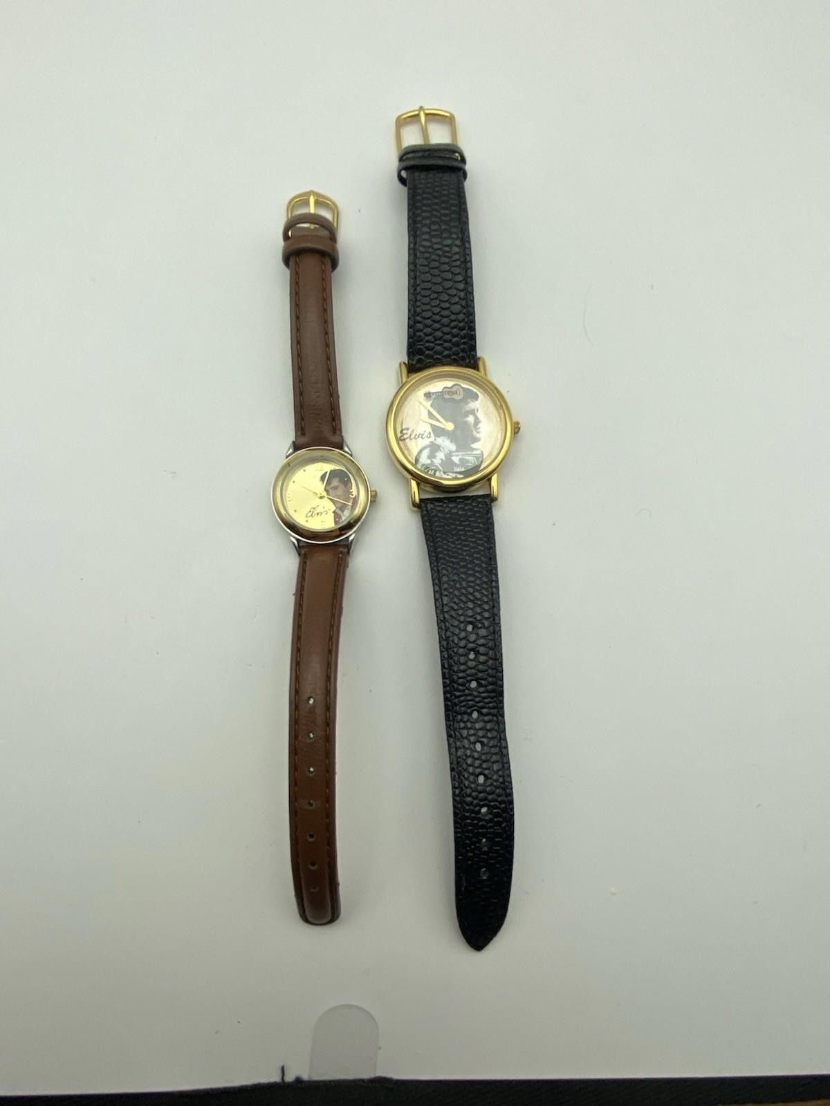 Designer Lot Of 2 Elvis Presley Watches - New Batteries - Valdawn Size ONE SIZE - 2 Thumbnail