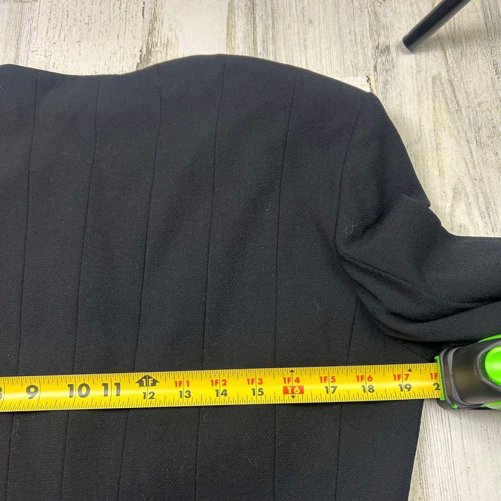 Louis Feraud × Vintage Vintage Black Louis Feraud Long Sleeve Women's Blazer Coat Size L / US 10 / IT 46 - 11 Thumbnail