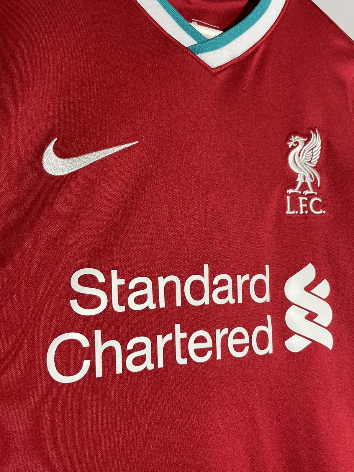Nike Liverpool Nike 2020/21 Home Y2k Streetwear Football Shirt Size US L / EU 52-54 / 3 - 3 Thumbnail