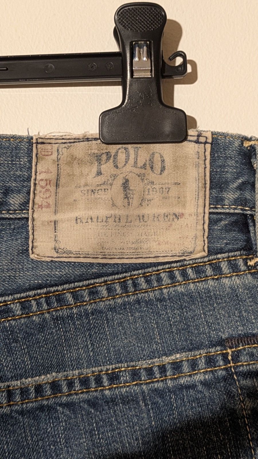 Polo Ralph Lauren 👖 Polo Ralph Lauren Jeans – Light Blue Wash Size US 36 / EU 52 - 4 Thumbnail