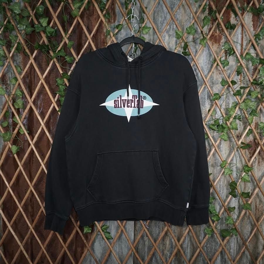 Levi's M- Vintage / Y2K 2000’s Levi’s SilverTab lightweight hoodie Size US M / EU 48-50 / 2 - 1 Thumbnail