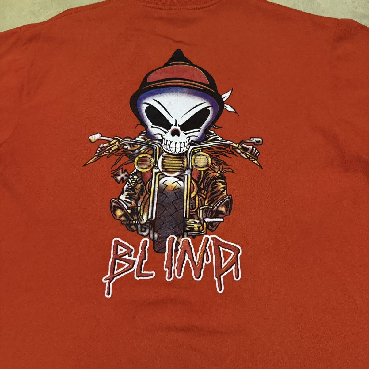 Blind Skateboards Vintage Blind Skateboard Big Logo T Shirt Size US L / EU 52-54 / 3 - 11 Thumbnail