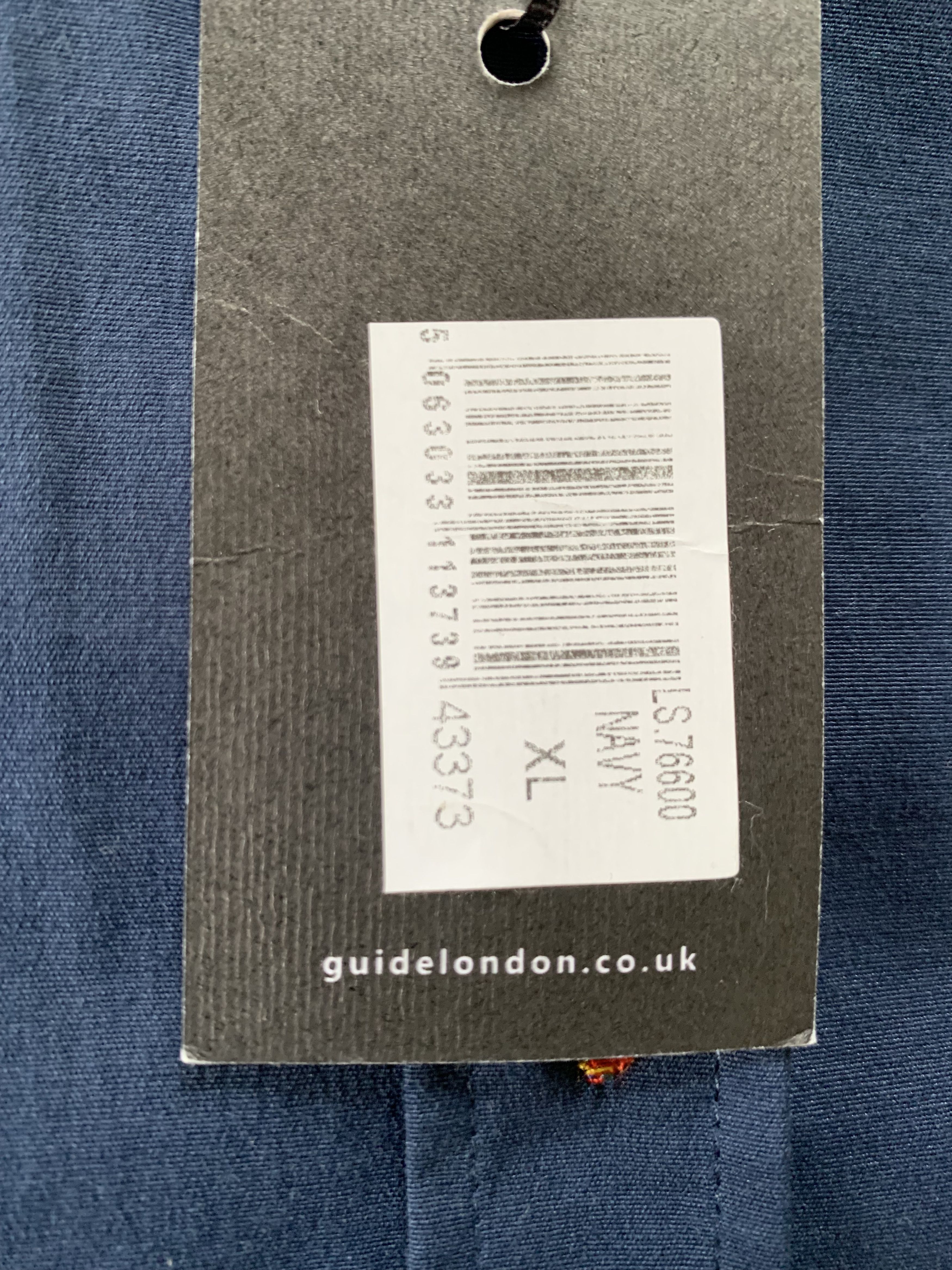 Designer Guide London Cotton Long Sleeve Shirt Size US XL / EU 56 / 4 - 6 Thumbnail