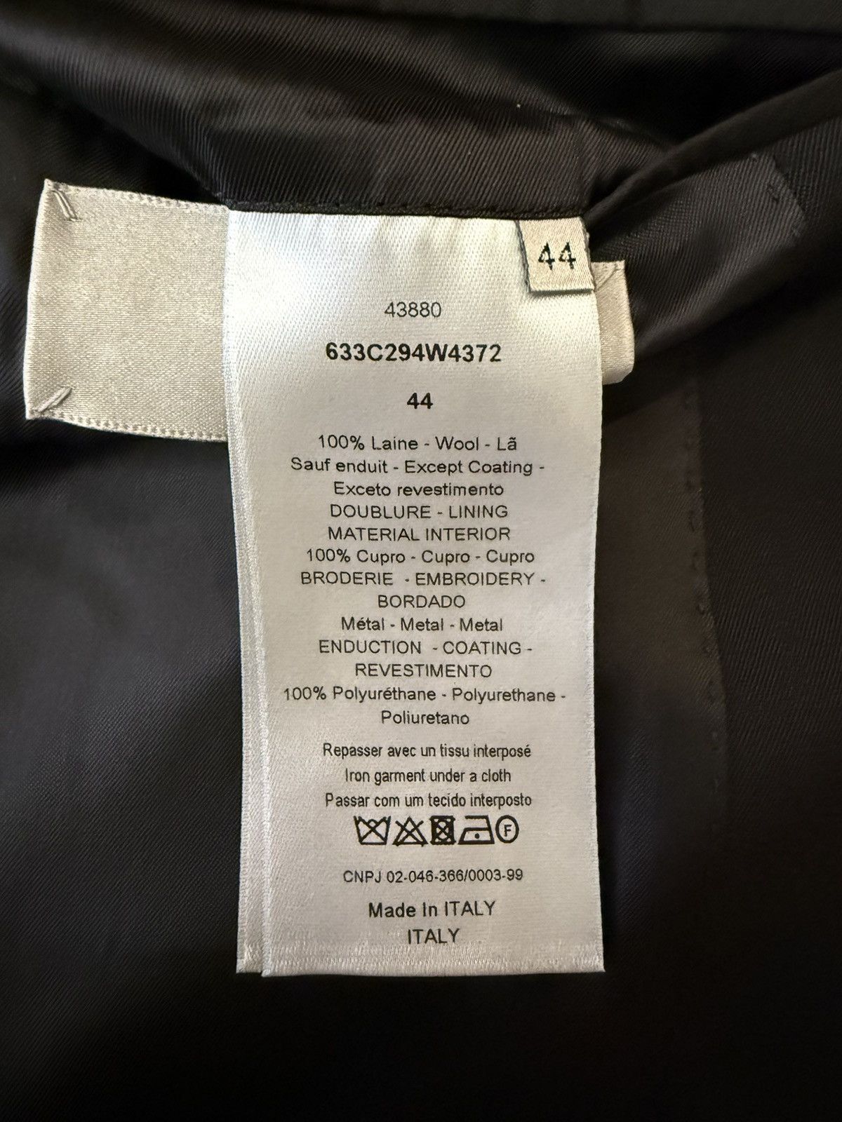 Dior Dior SS18 staple embrodery blazer suit Size 44R - 7 Thumbnail
