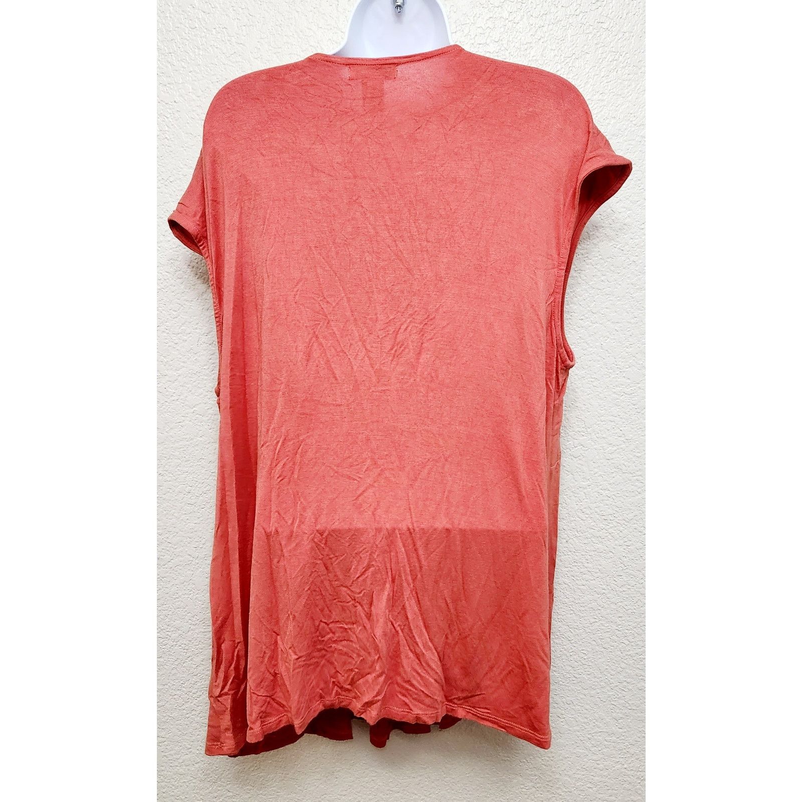 Other K. Jordan Orange Pleated Beading Bodice Top 2X Plus Size 3XL / US 20-22 - 4 Thumbnail