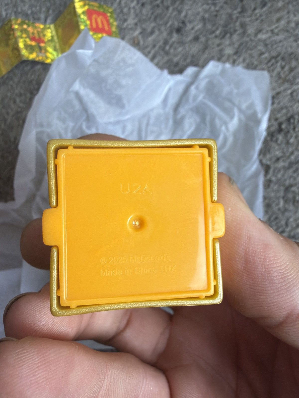 Hypebeast 2025 Lil McDonald’s Gold Happy Meal Box Miniature Size ONE SIZE - 5 Thumbnail