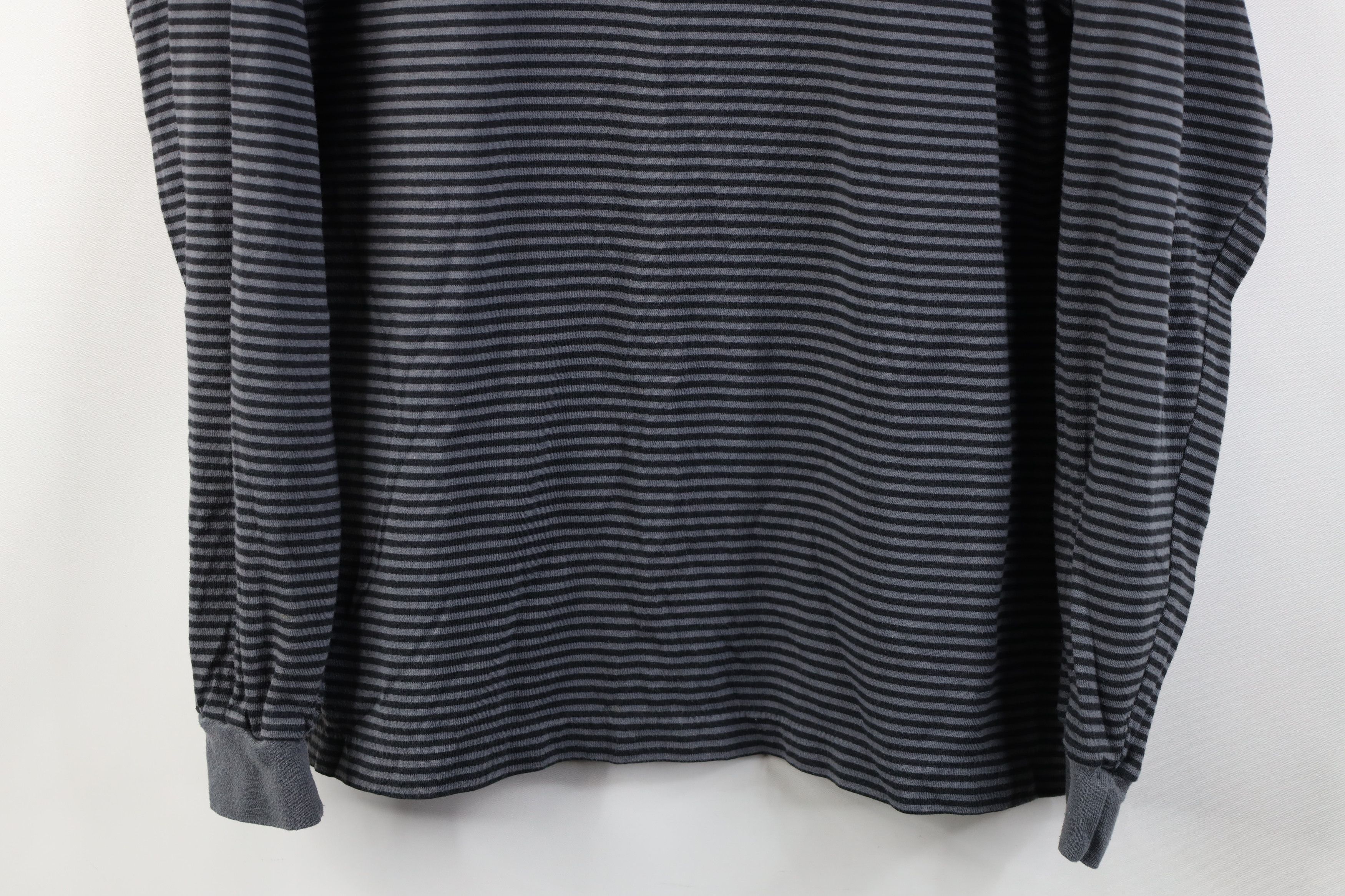 Vintage Vintage 90s Streetwear Striped Long Sleeve Rugby Polo Shirt Size US M / EU 48-50 / 2 - 3 Thumbnail