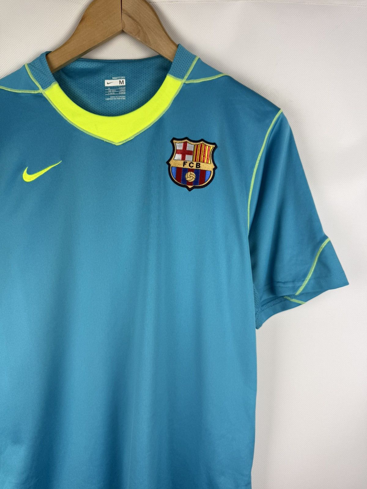 Nike Nike FC Barcelona 2007-08 Training Soccer Jersey Shirt Size US M / EU 48-50 / 2 - 5 Thumbnail