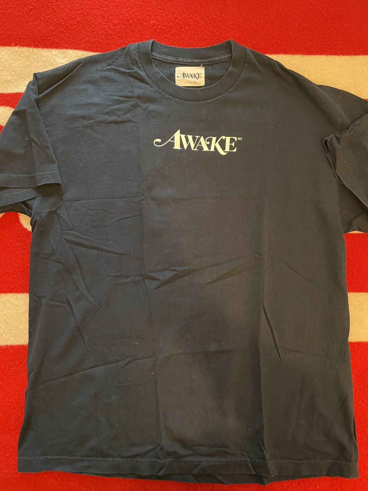 Awake NY Awake classic logo shirt navy XL Size US XL / EU 56 / 4 - 1 Thumbnail