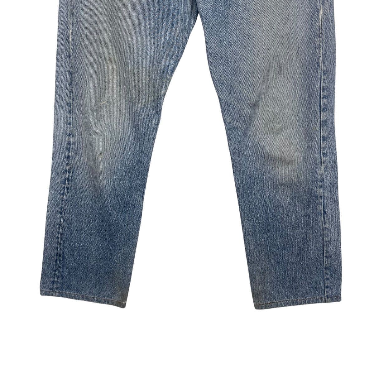 Japanese Brand Vintage 80s Levis 501 Big E Button Fly Distressed Jeans Size US 32 / EU 48 - 7 Thumbnail