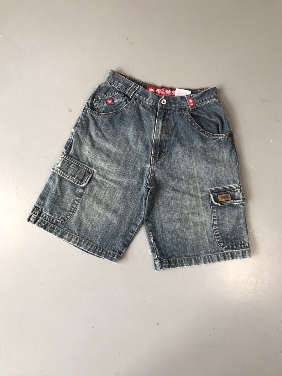 JNCO × Southpole × Vintage Crazy vintage Jnco snake 🐍 embroidered denim jort Size US 28 / EU 44 - 4 Thumbnail