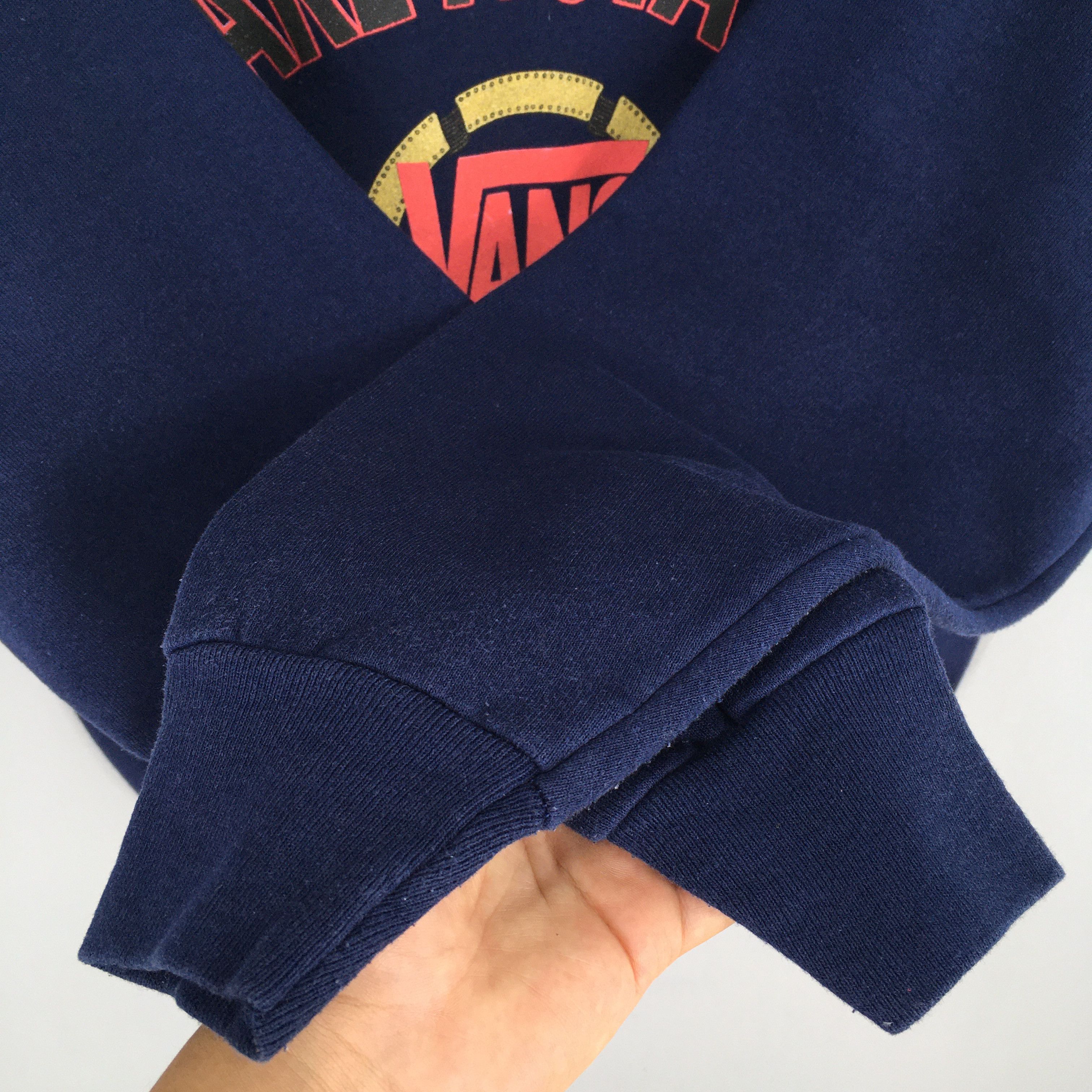Vans Vintage Vans Of The Wall Usa Sweatshirt Large Size US L / EU 52-54 / 3 - 4 Thumbnail