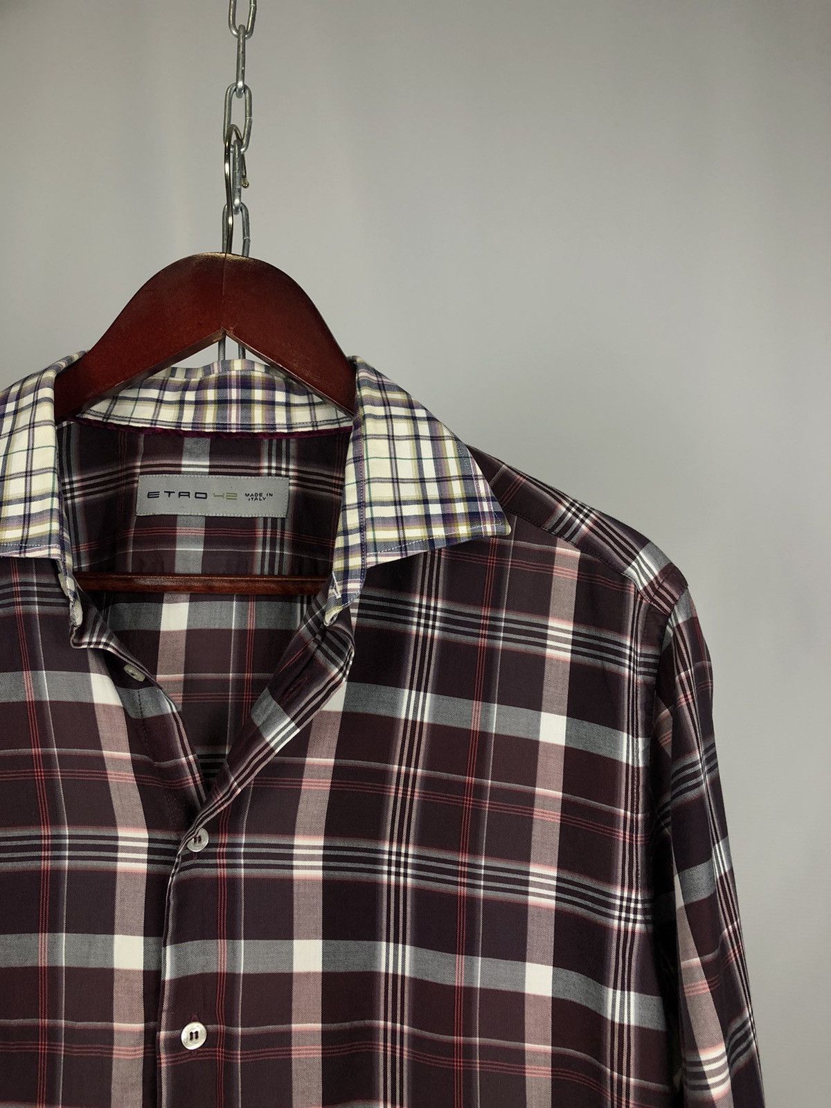 Etro Etro shirt long sleeve luxury Size US L / EU 52-54 / 3 - 2 Thumbnail