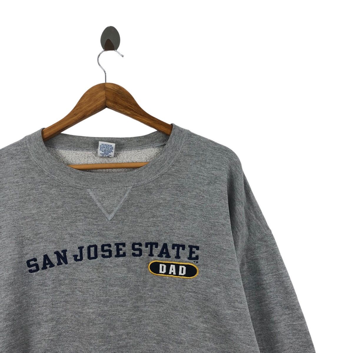 Vintage Vintage SAN JOSE STATE Dad By Russell Athletic Sweatshirt Size US XL / EU 56 / 4 - 4 Thumbnail