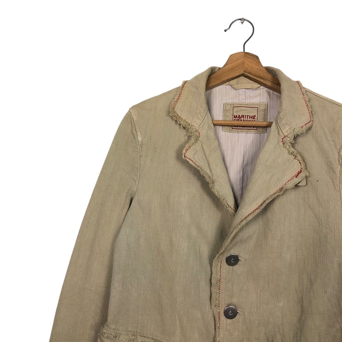 Marithe + Francois Girbaud 📌Rich Brown Vintage Chore Jacket Marithe Francois Girbaud Size US M / EU 48-50 / 2 - 8 Thumbnail