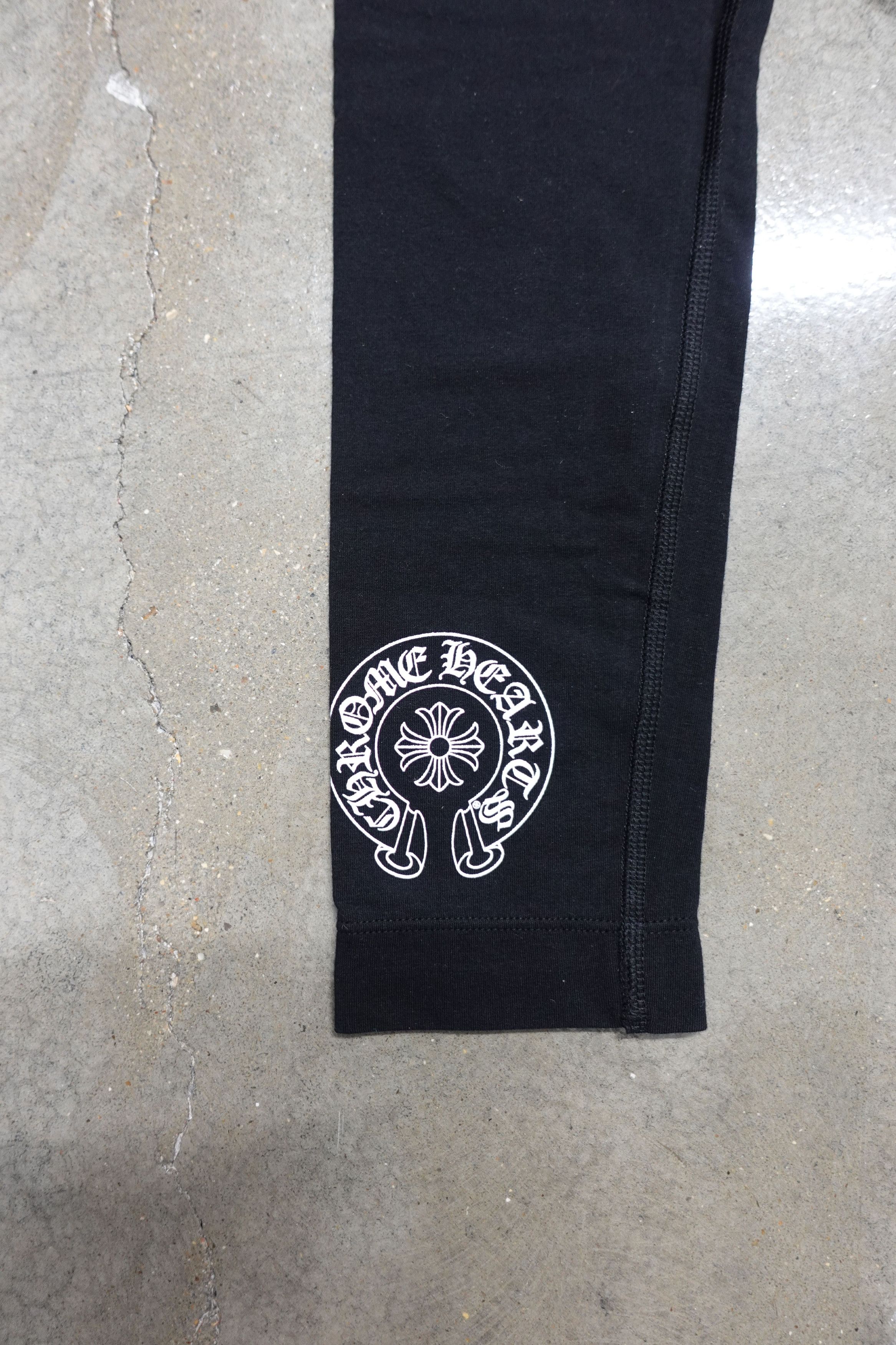 Chrome Hearts CHROME HEARTS HORSESHOE LEGGINGS BLACK Size 27" / US 4 / IT 40 - 4 Thumbnail