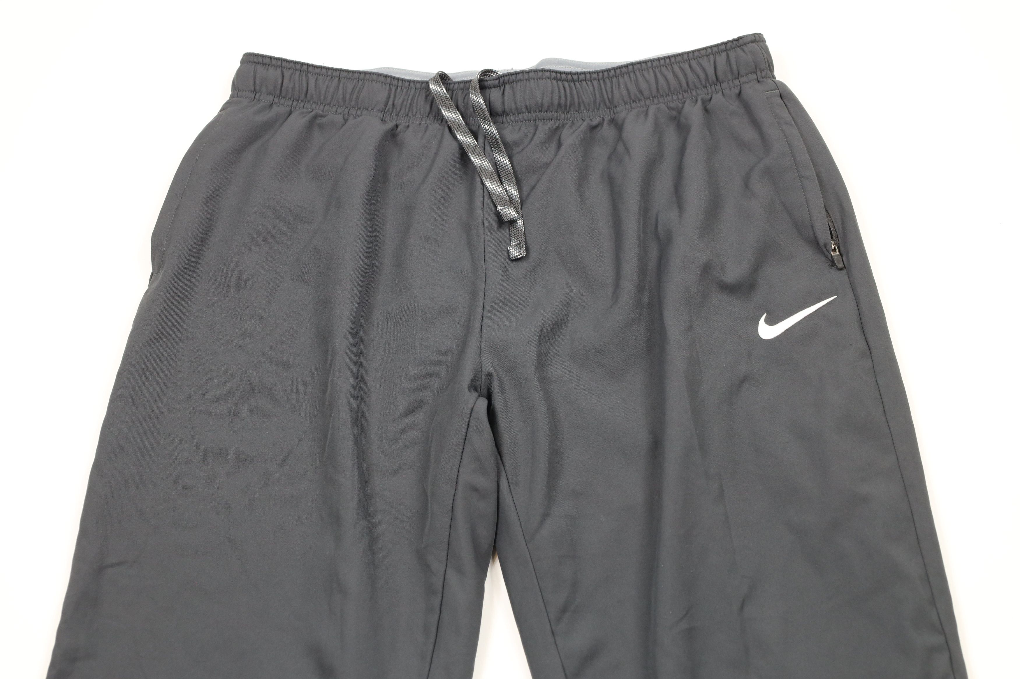 Nike × Vintage Vintage Nike Scott Mini Swoosh Lined Zip Cuff Wide Leg Pants Size US 36 / EU 52 - 2 Thumbnail