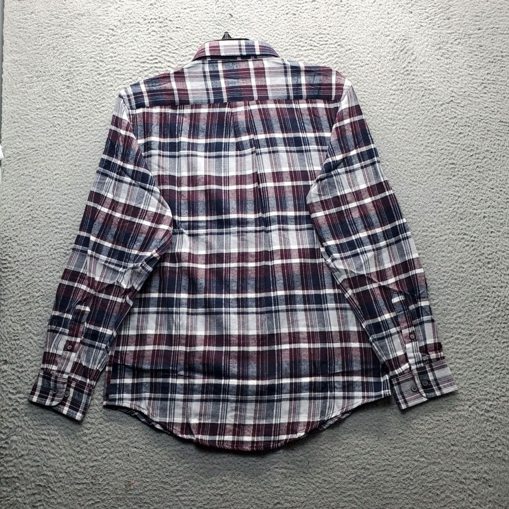 Croft & Barrow Croft & Barrow Mens Flannel Shirt Multi Plaid Long Sleeve Button-Down Shirt Mens M Color Multicolor Casual Shirt Size US M / EU 48-50 / 2 - 2 Thumbnail