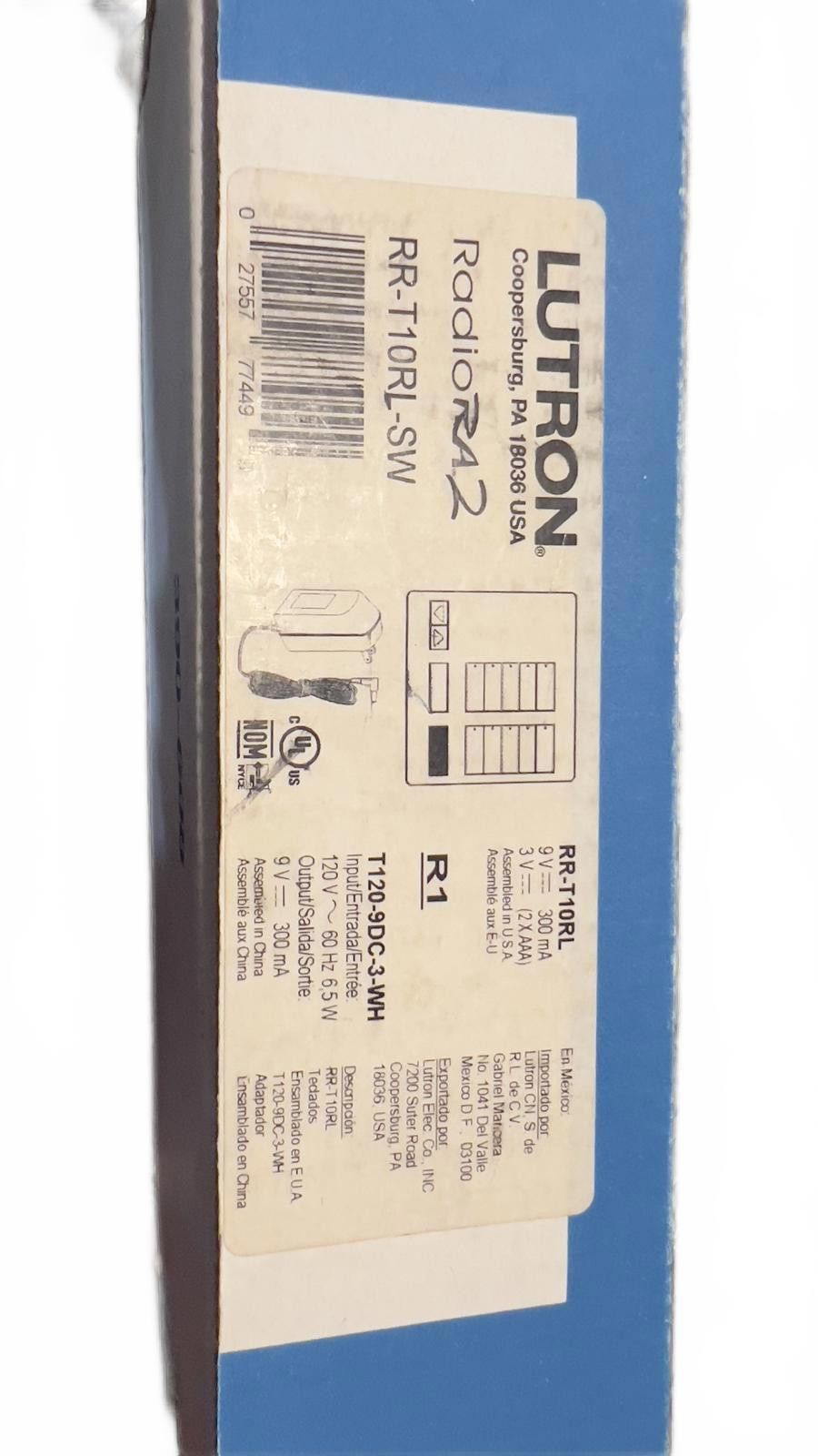 Other Lutron RadioRA 2 RR-110RL-SW Wall Control System Size ONE SIZE - 1 Thumbnail