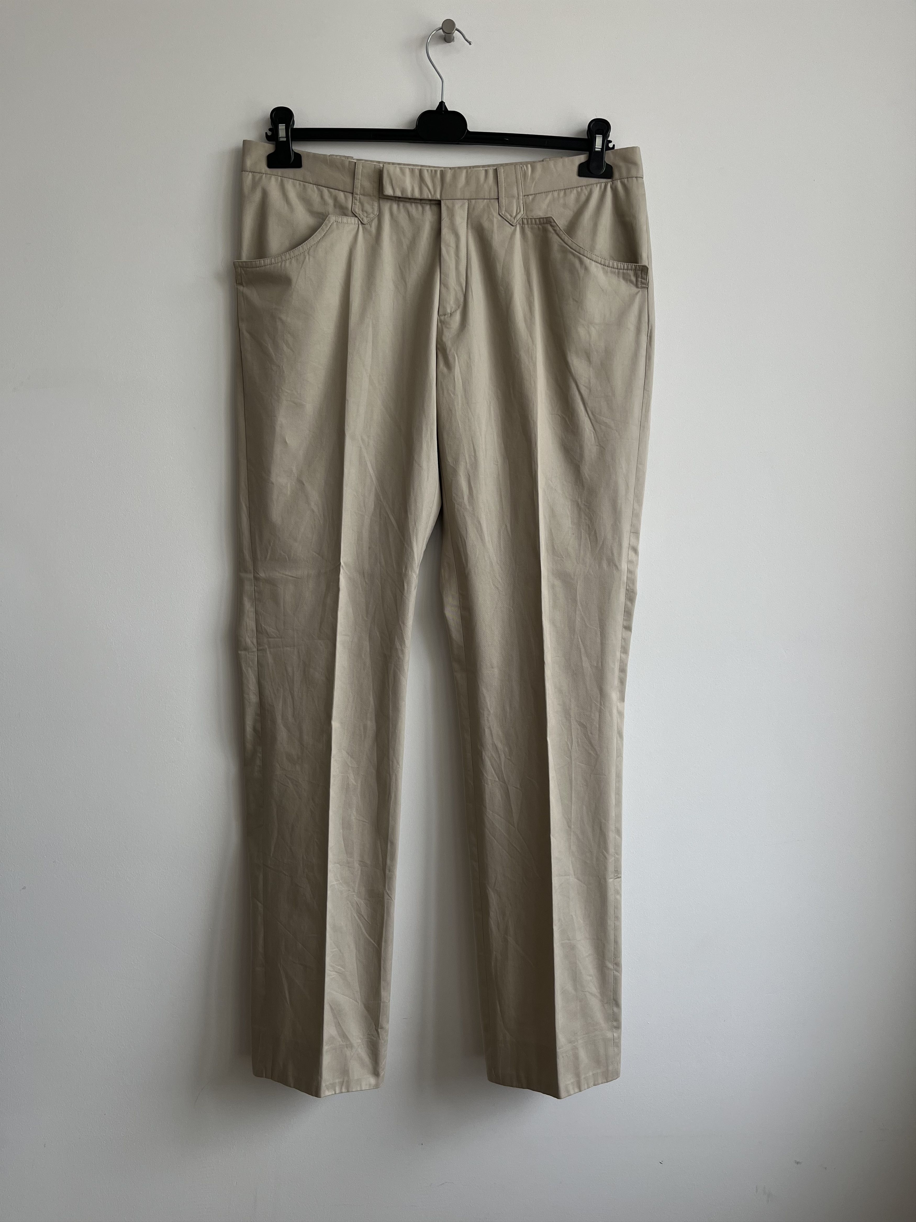 Dior Dior Homme SS08 Beige Pants by Kris Van Assche Size US 34 / EU 50 - 6 Thumbnail