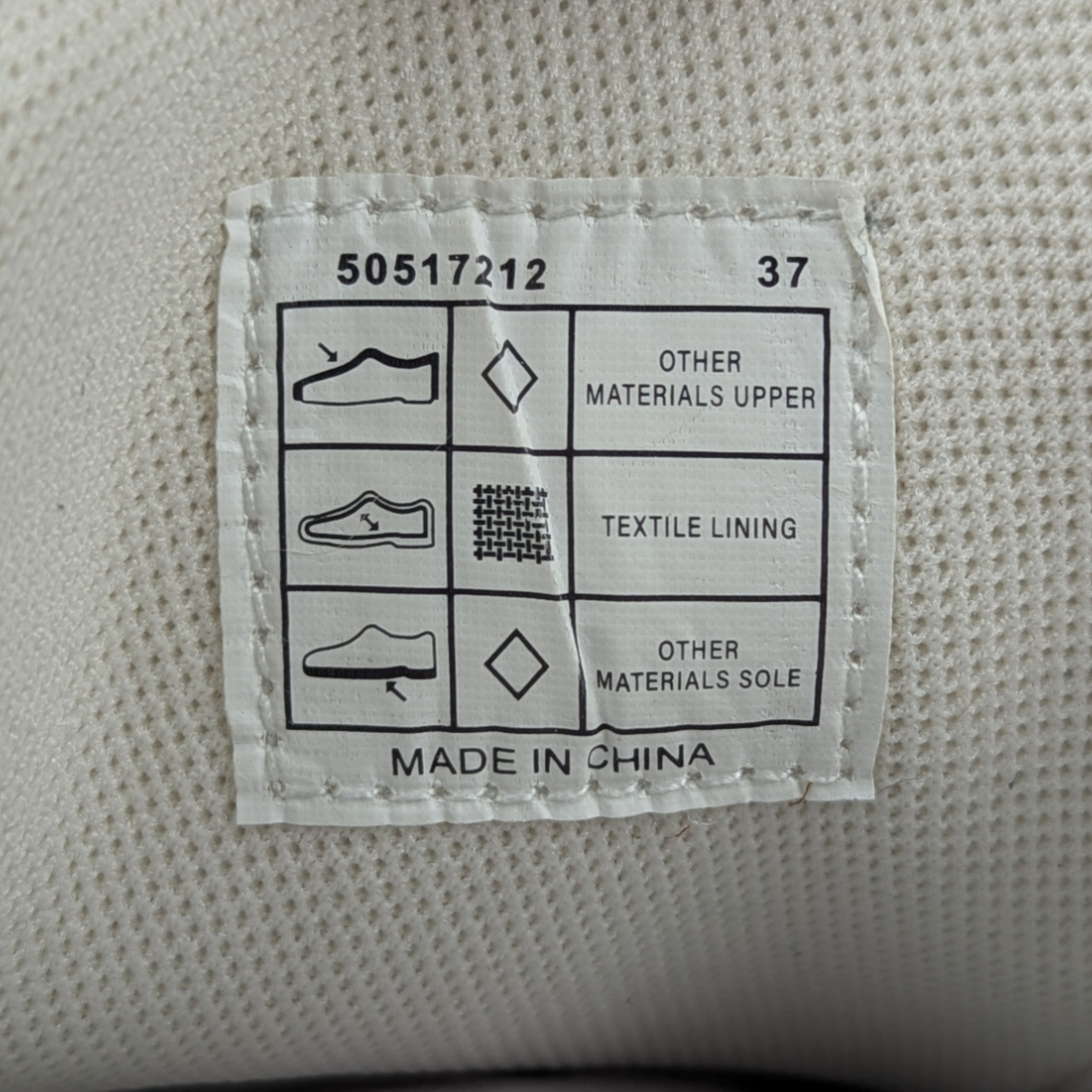 Hugo Boss HUGO BOSS White Sneakers Size US 7 / IT 37 - 9 Thumbnail